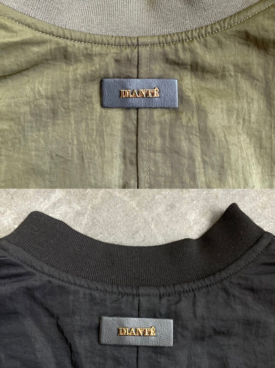 Cropped MA-1 blouson