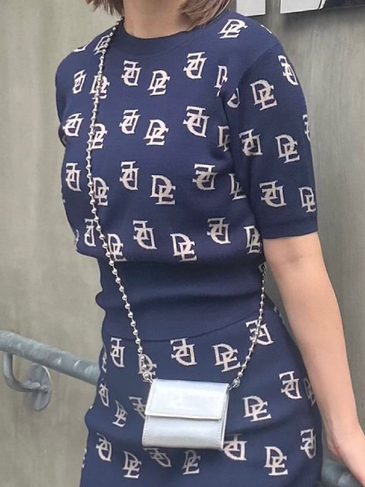 Monogram half knit | DIANTÉ (ディアンテ)公式通販サイト