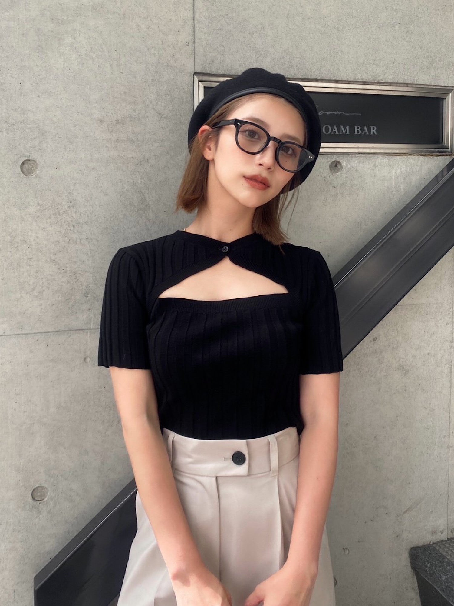 Bolero layered half sleeve tops