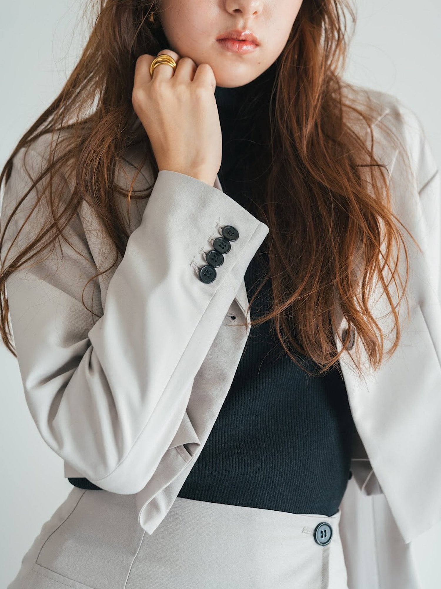 Short tailored jacket(SET UP着用可能)
