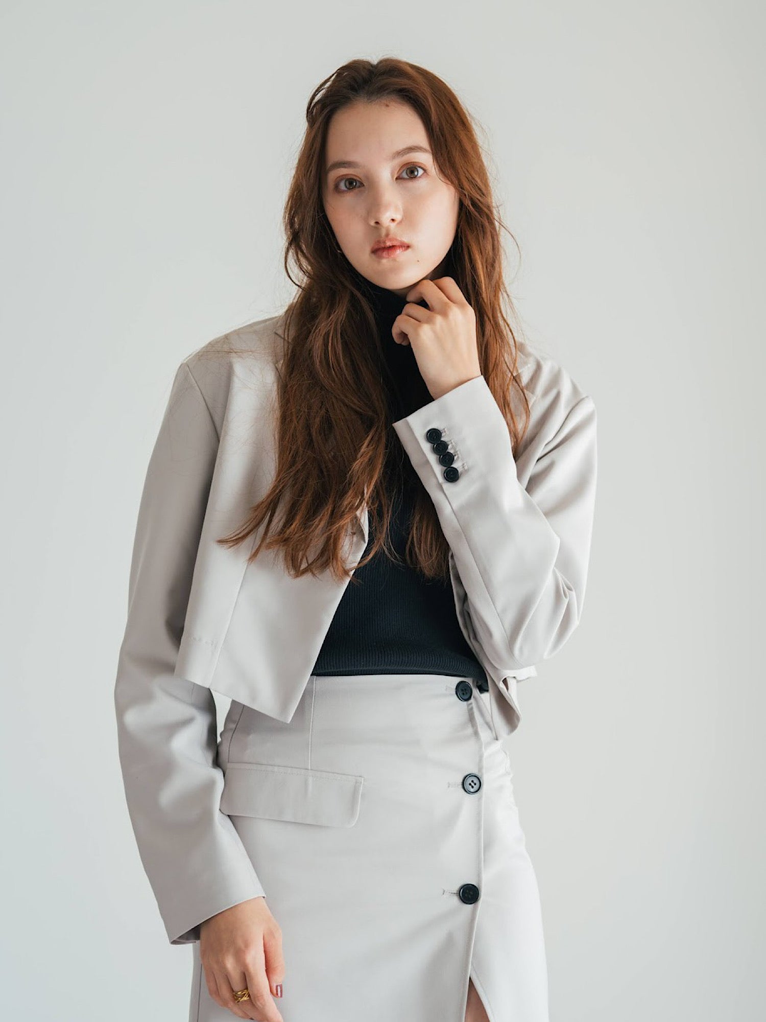 Short tailored jacket(SET UP着用可能)