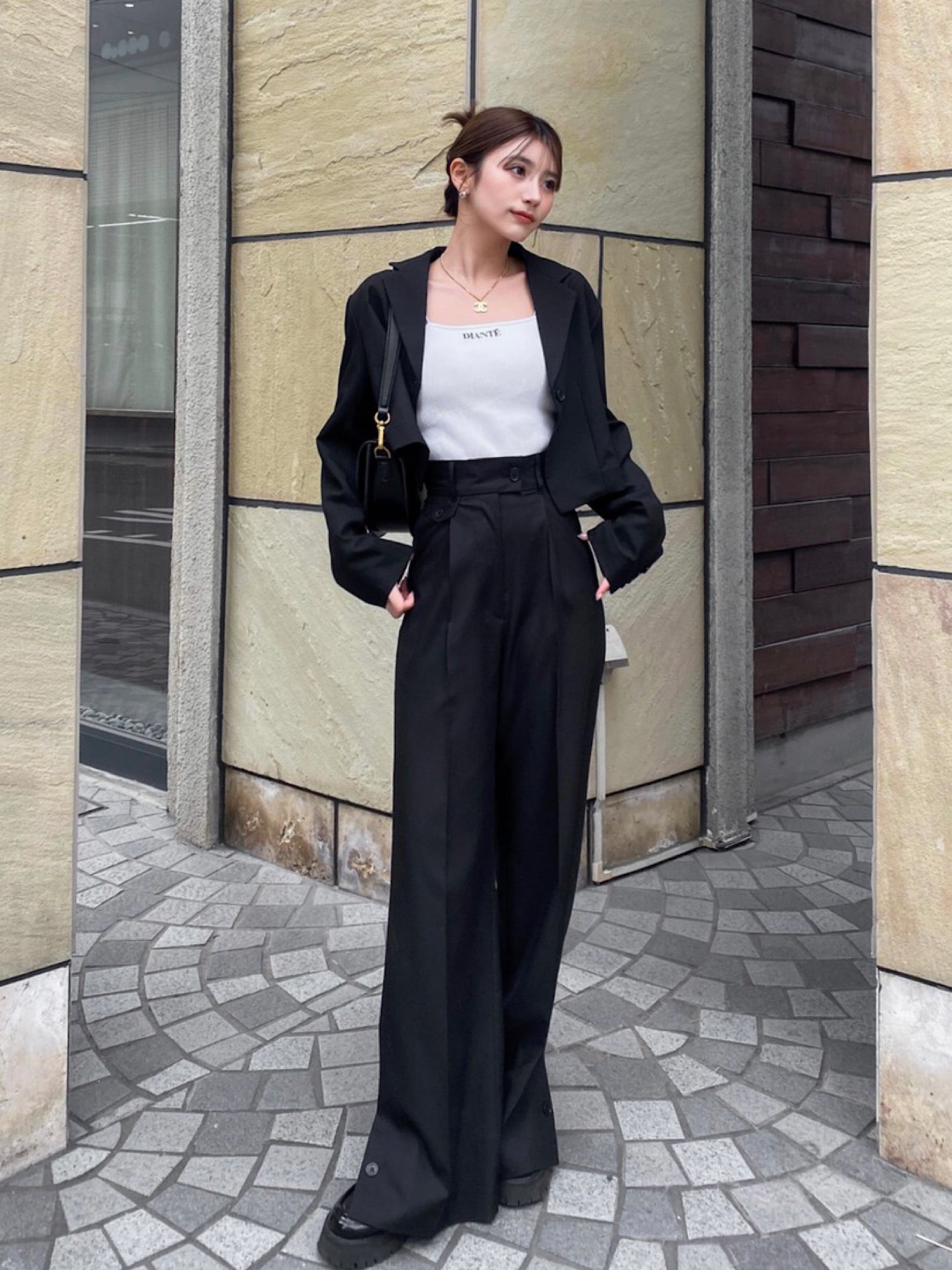 Short tailored jacket(SET UP着用可能)