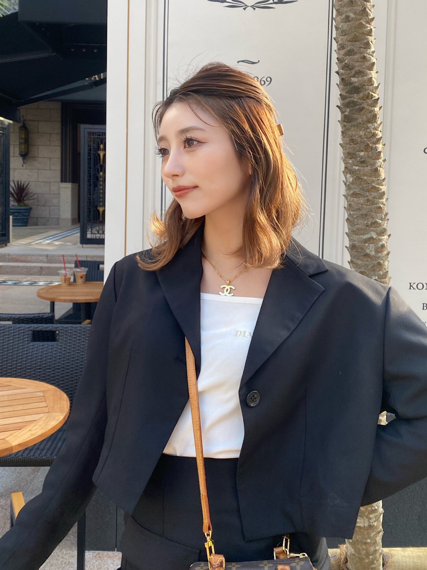 Short tailored jacket(SET UP着用可能)