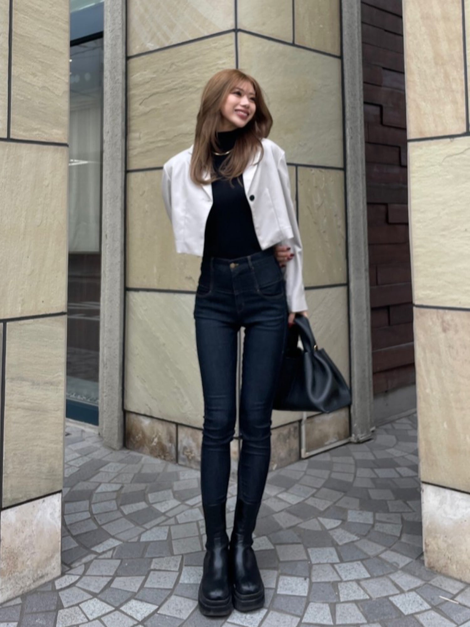 Short tailored jacket(SET UP着用可能)