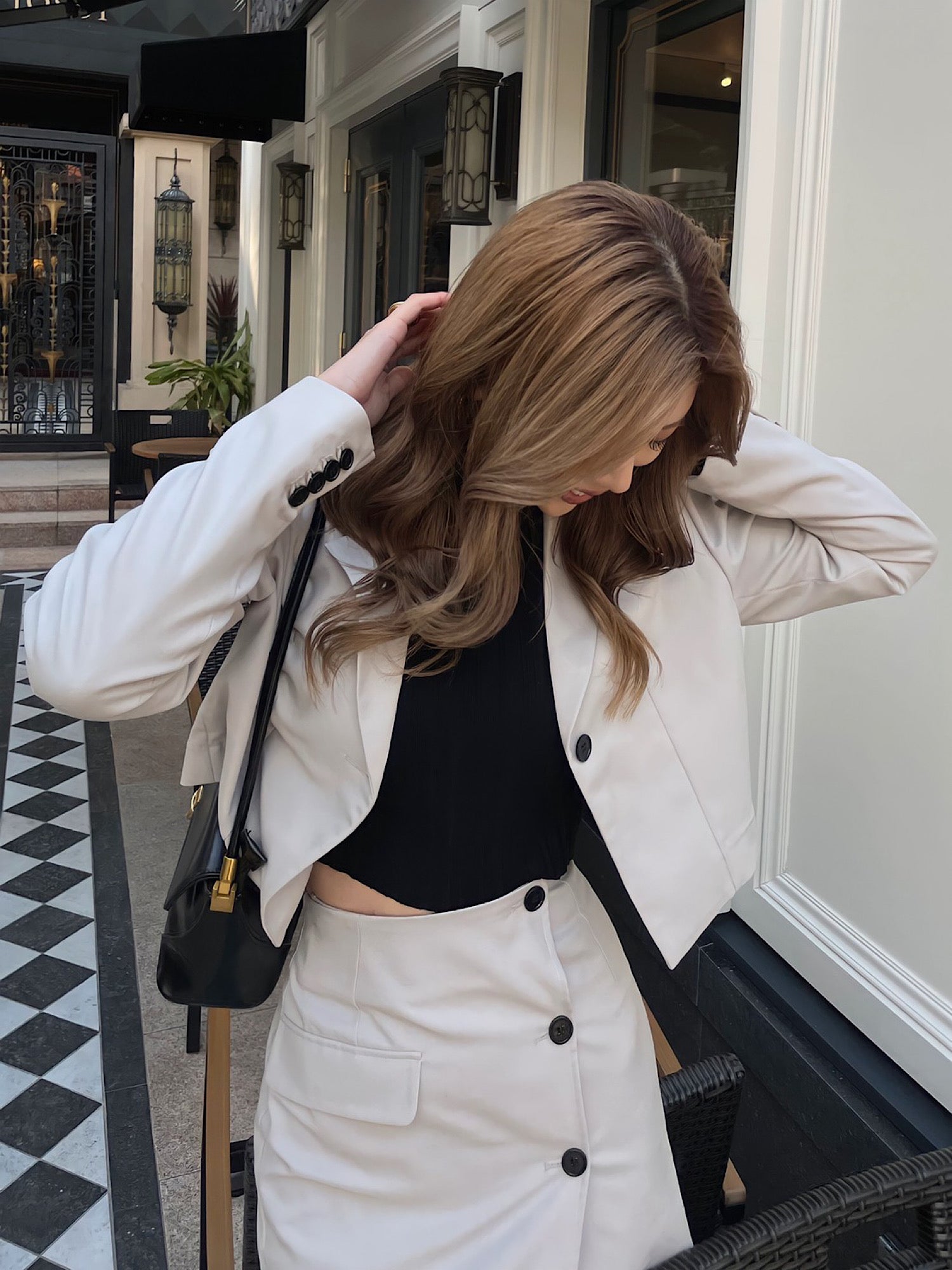 Short tailored jacket(SET UP着用可能)