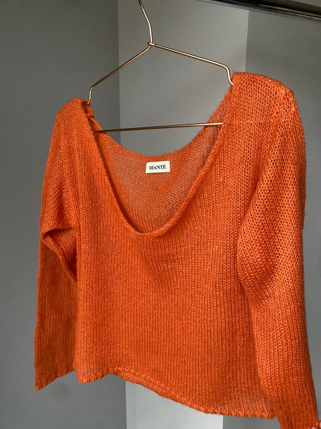 Slub yarn short knit