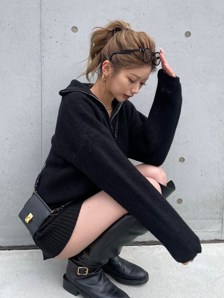 High waist rib knit shorts | DIANTÉ (ディアンテ)公式通販サイト