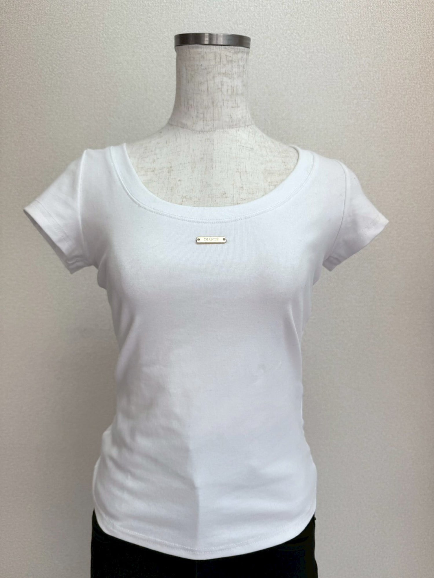 DIANTE ACCENT LOGO CROPPED TEE ホワイト Accent logo cropped Tee | DIANTÉ (ディアンテ)公式通販サイト