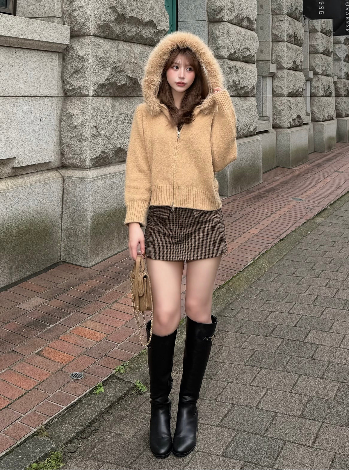Metal plate long boots