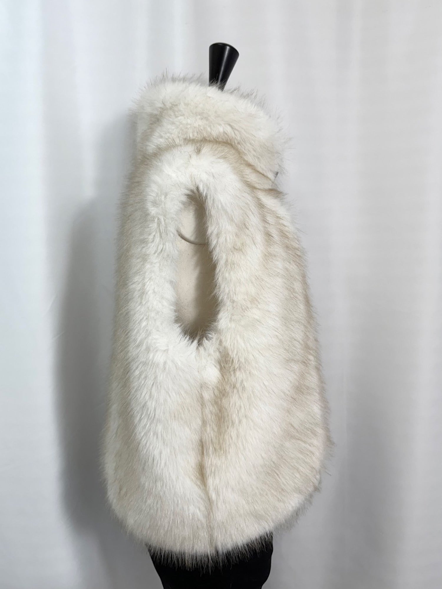 【予約】Premium eco fur belted vest(11月上旬〜中旬発送予定)
