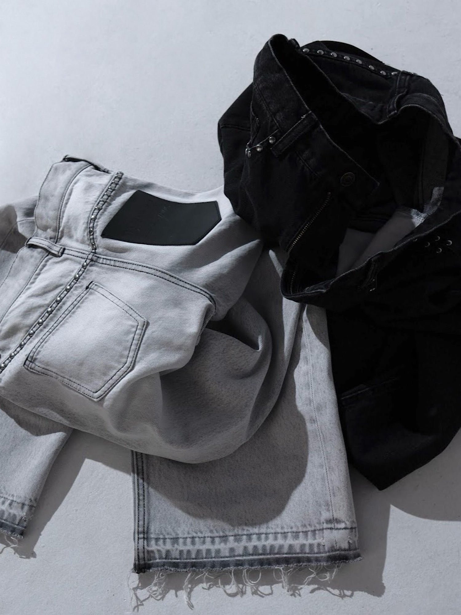 【予約】Rivet design loose denim(10月下旬〜11月上旬発送予定)