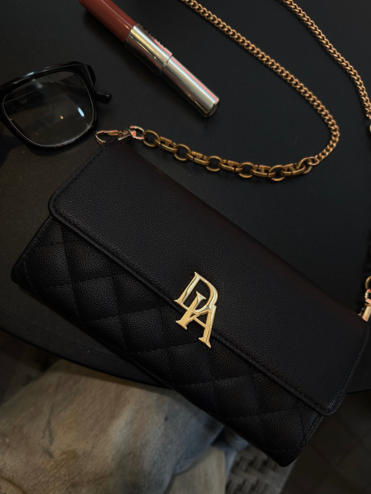 DIA buckle shoulder bag