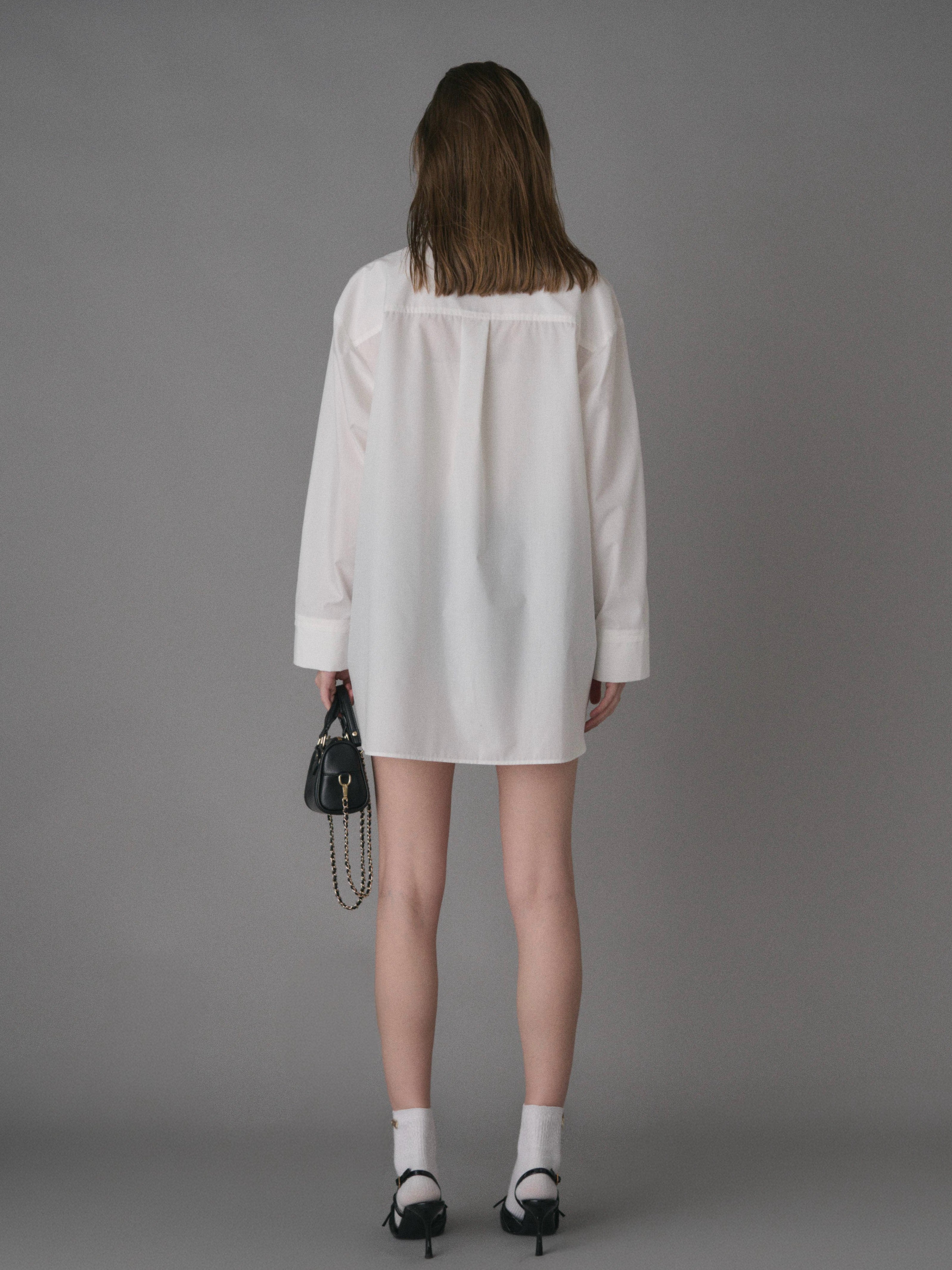 Logo tape loose shirts | DIANTÉ (ディアンテ)公式通販サイト