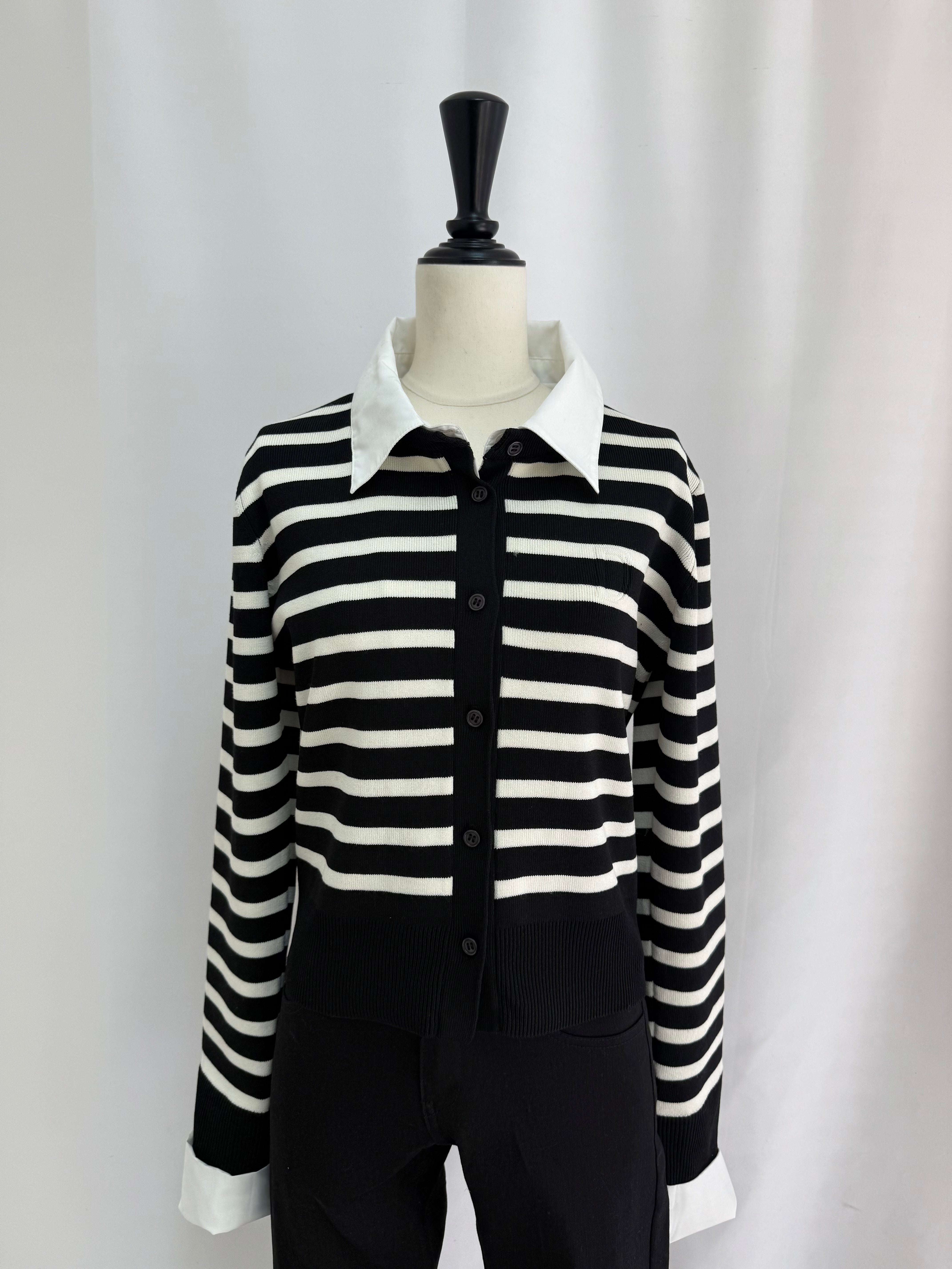 Shirts layered cardigan tops(SETUP着用可)