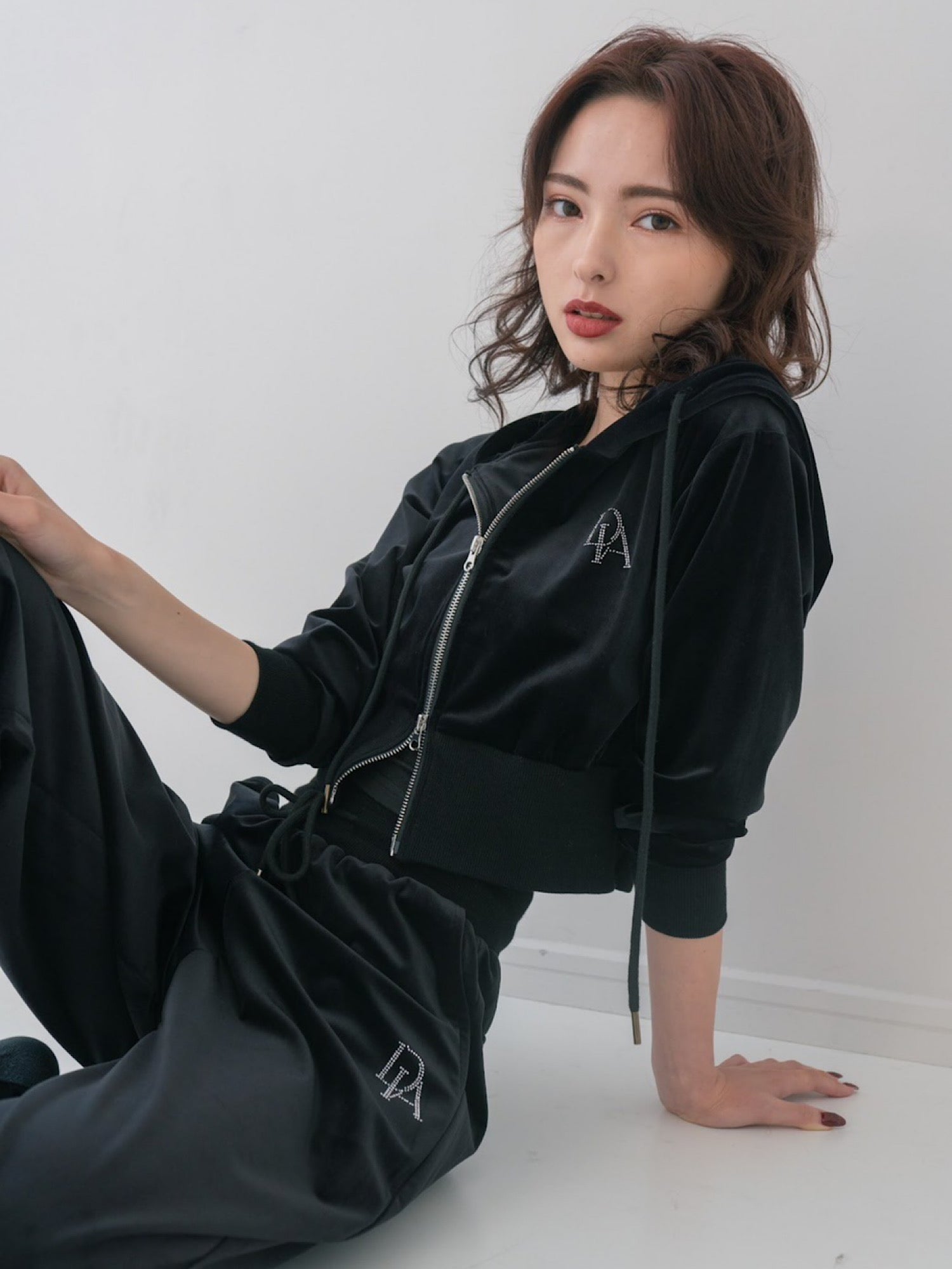 新作❤︎ディアンテdianteベロアセットアップ-PRADA プラダ 上品シルク