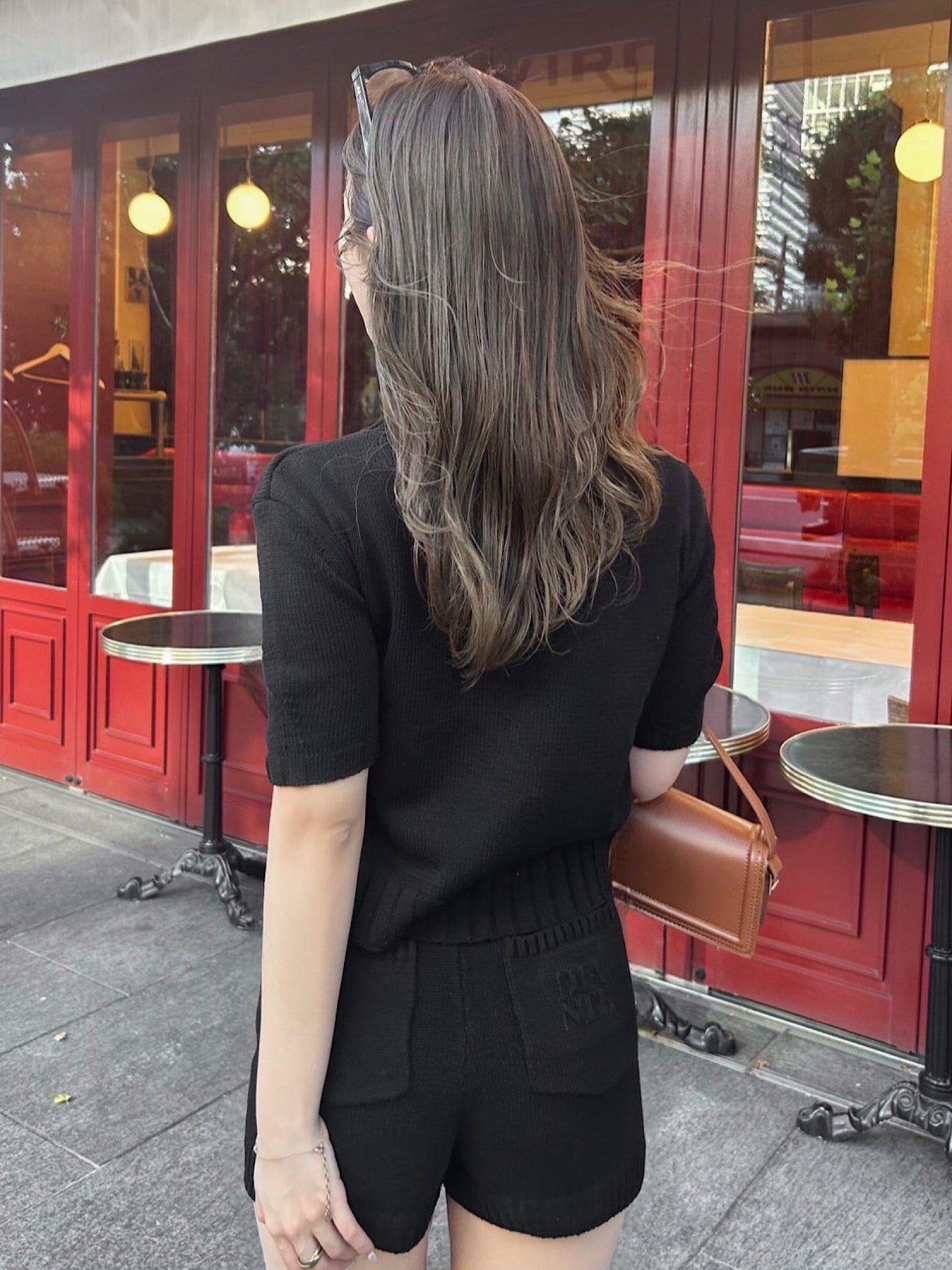 【予約】Hem rib knit shorts(9月下旬〜10月上旬発送予定)