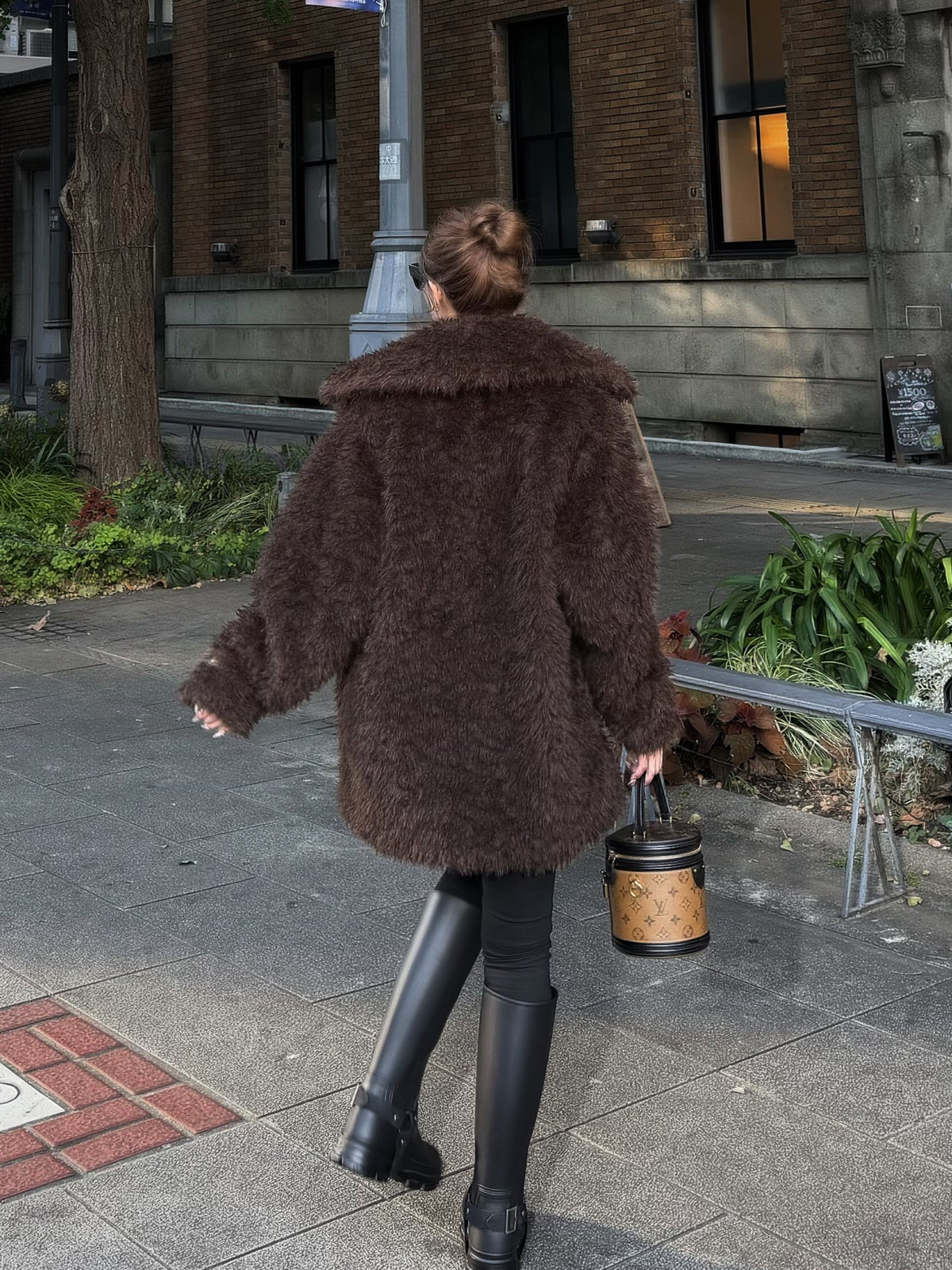 【予約】Big collar teddy bear coat(11月上旬発送予定)
