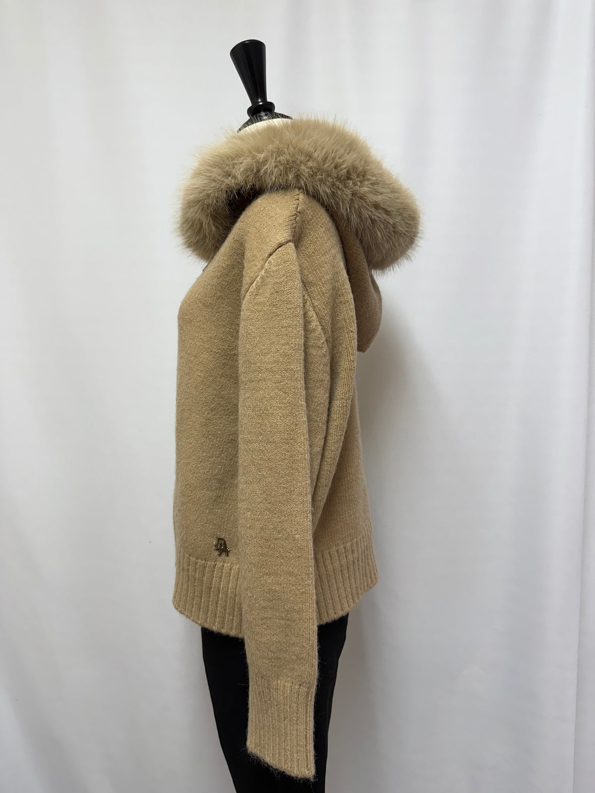 【予約】Volume fur ZIPUP knit hoodie(11月上旬発送予定)