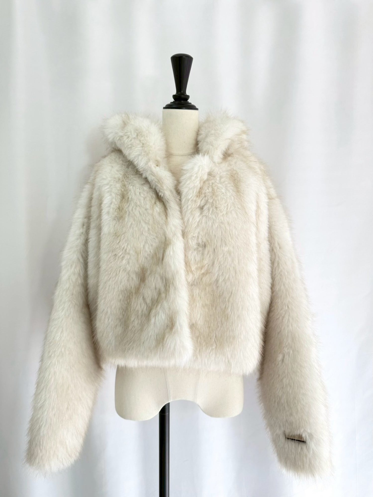【予約】Premium eco fur hoodie coat(11月中旬〜下旬発送予定)