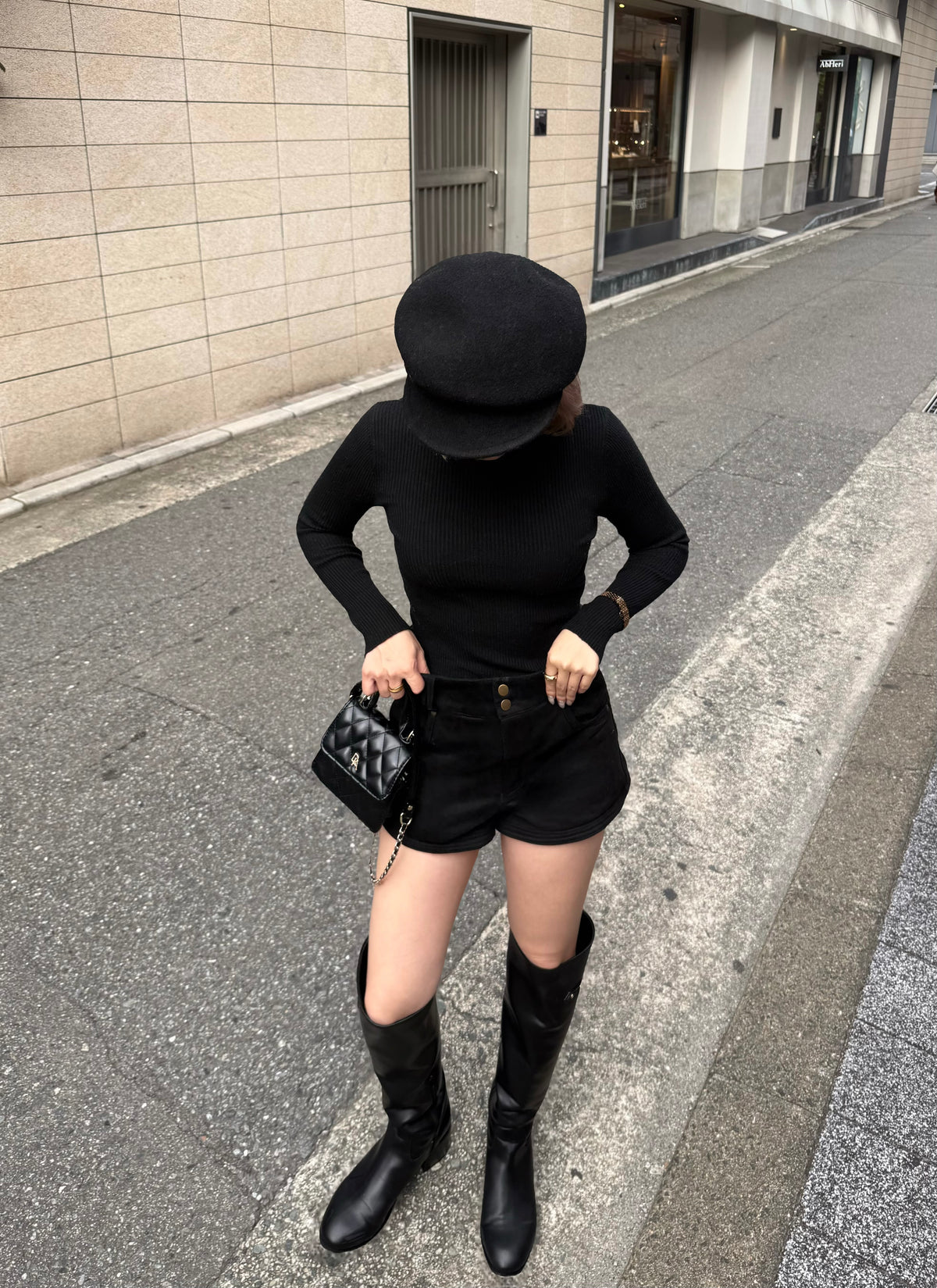 Metal plate long boots