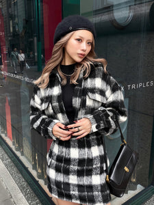 Shaggy shirt-jacket (SET UP着用可）