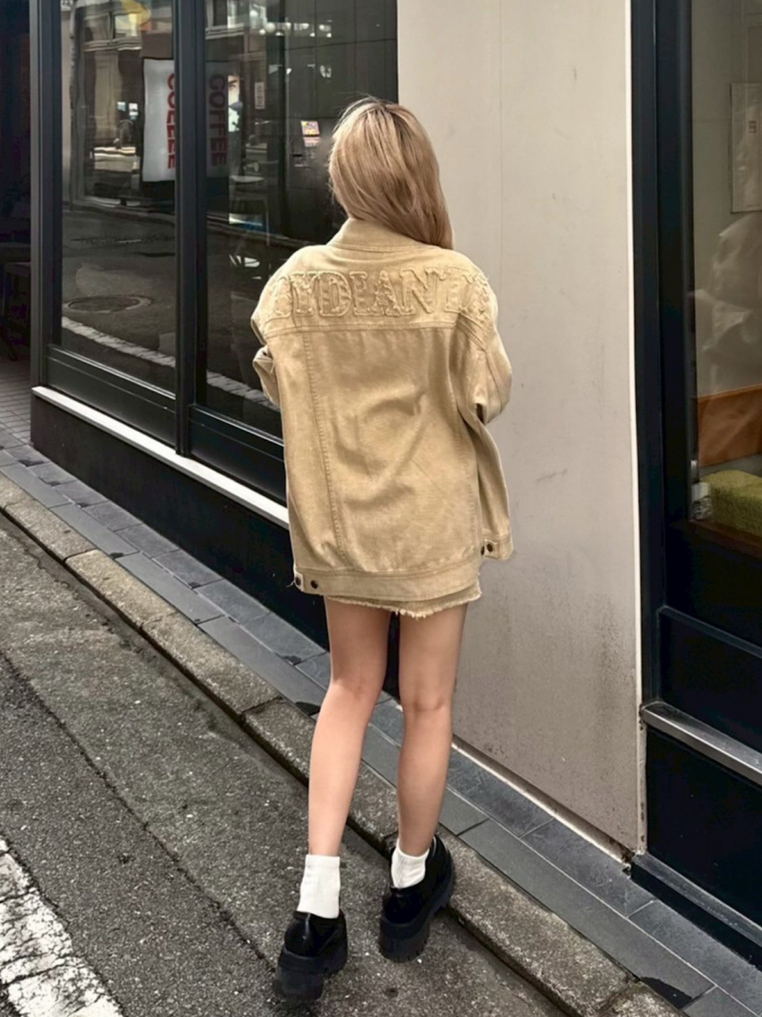 Chemical wash denim jacket | DIANTÉ (ディアンテ)公式通販サイト