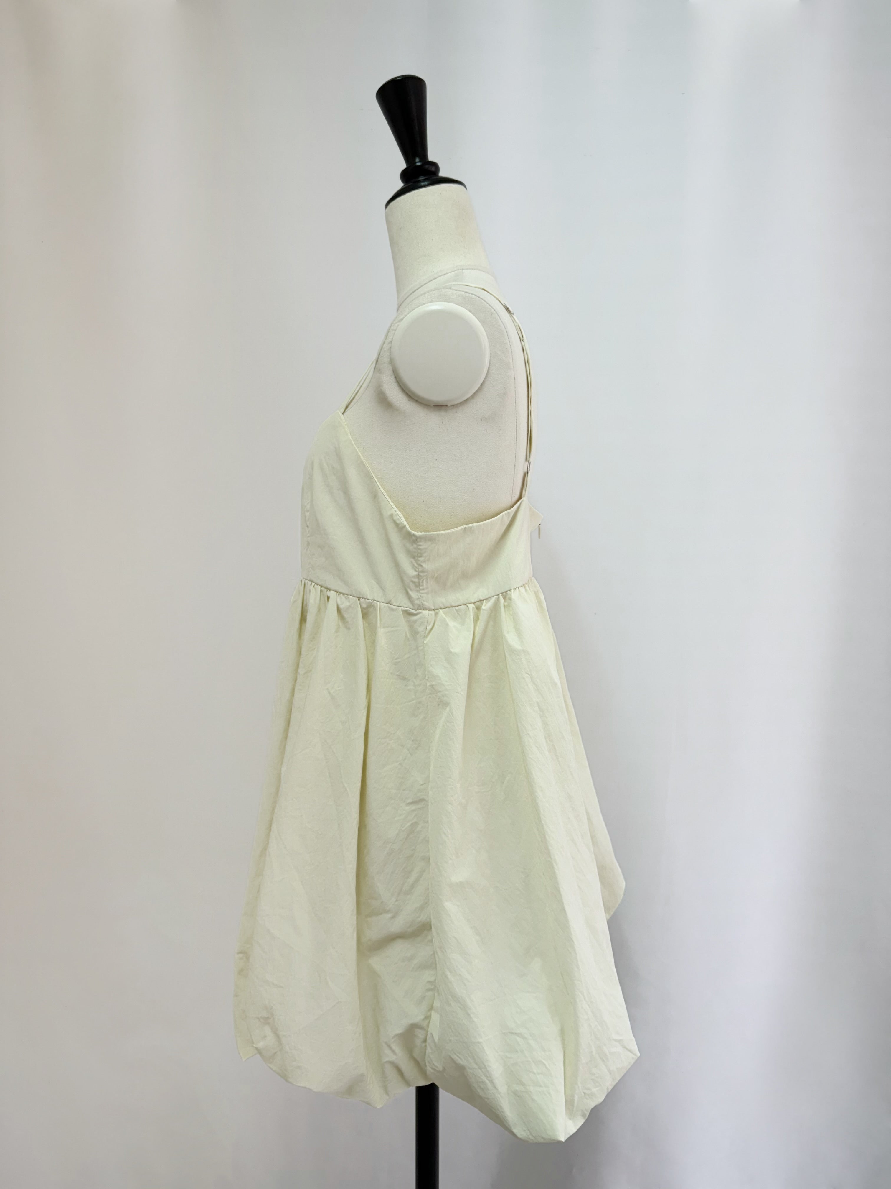 Balloon camisole mini dress