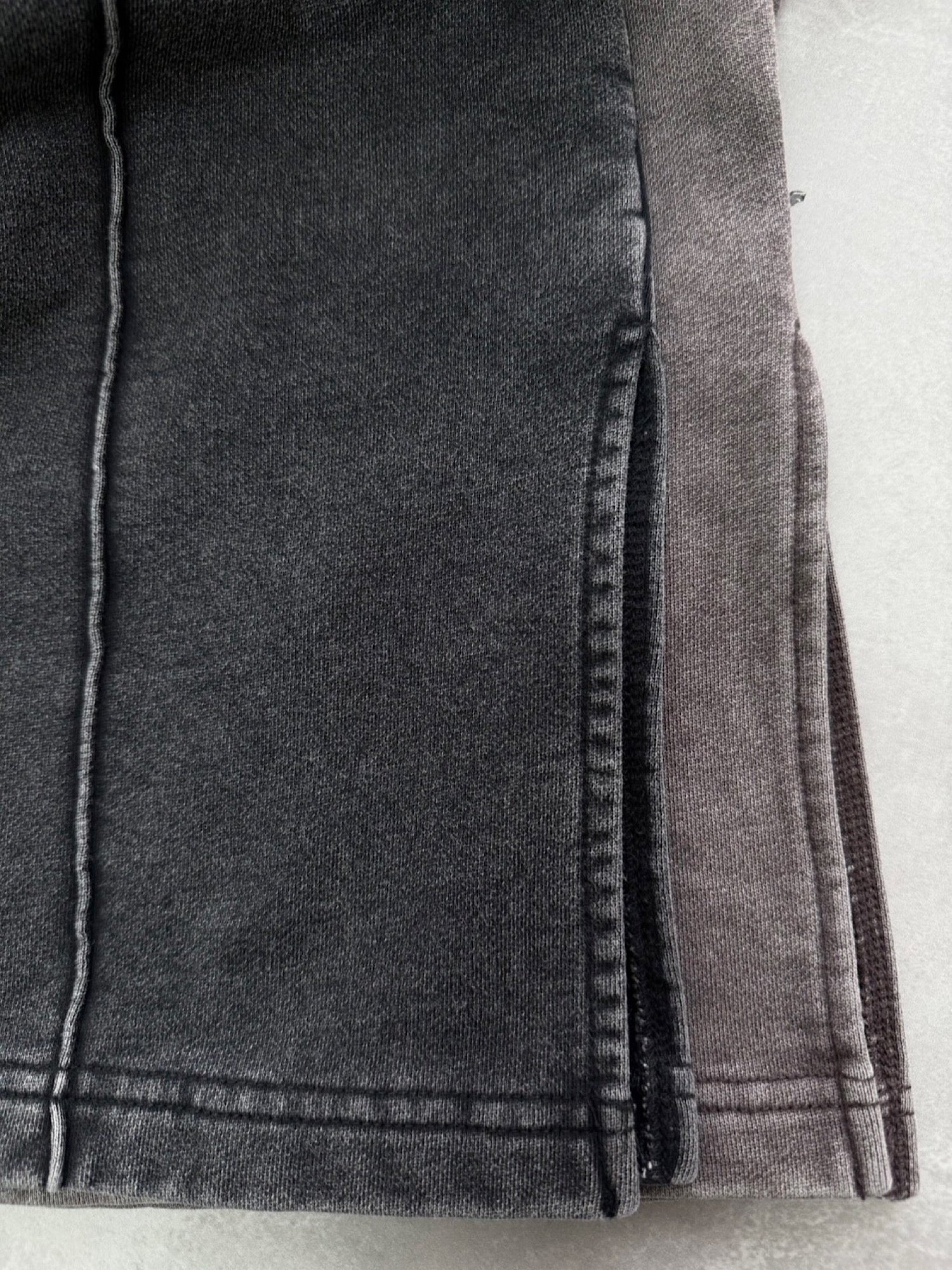Overdye loose sweat pants