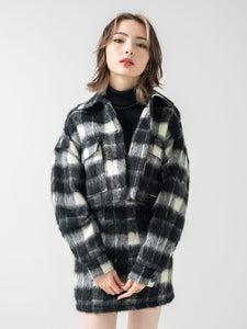Shaggy mini skirt (SET UP着用可）