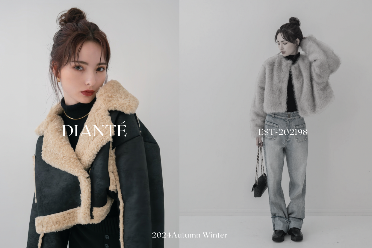 diante Mouton loose jacket｜ファッション
