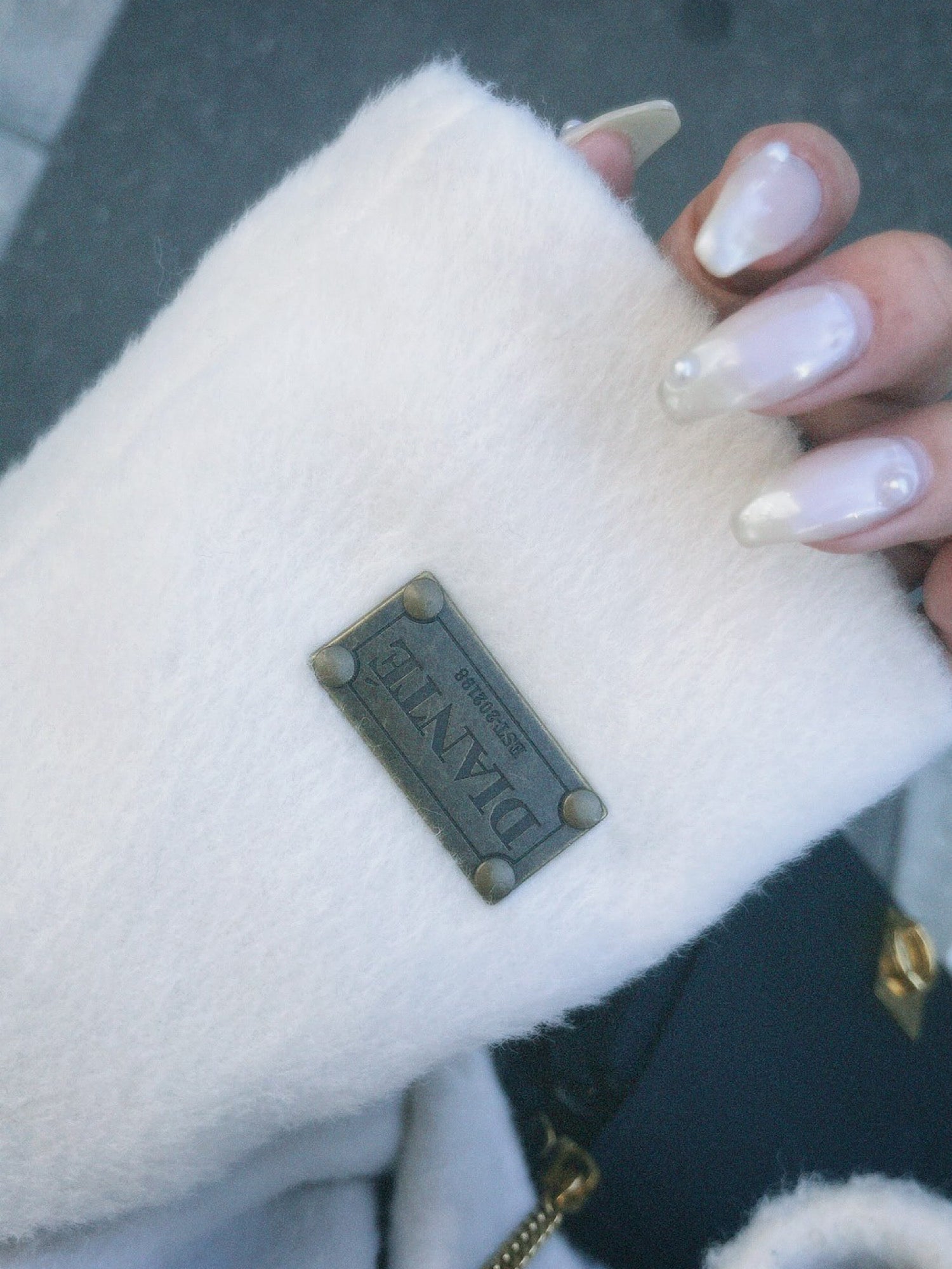 Design pocket wool maxi coat