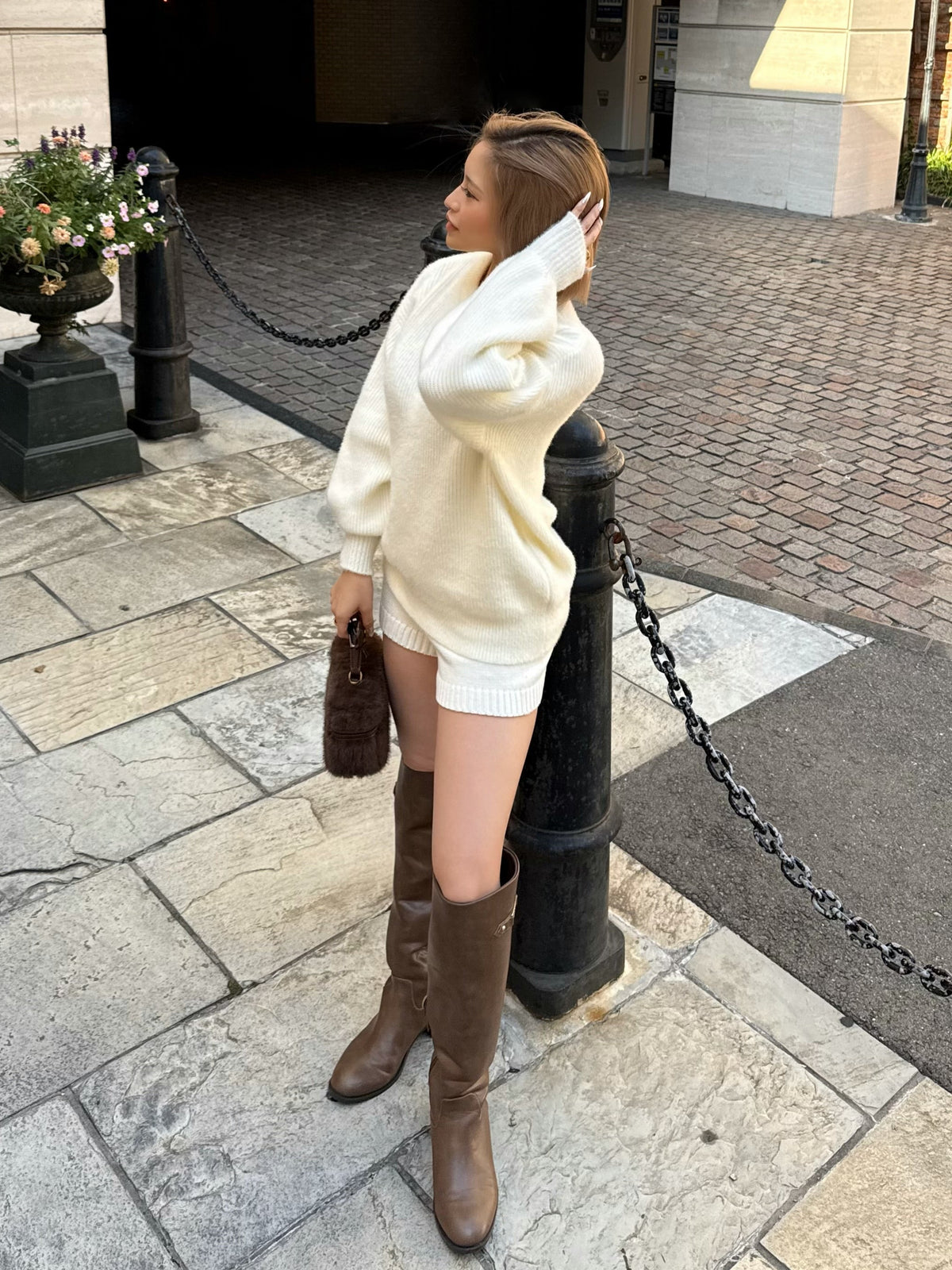 【予約】Fluffy loose rib knit(11月下旬発送予定)
