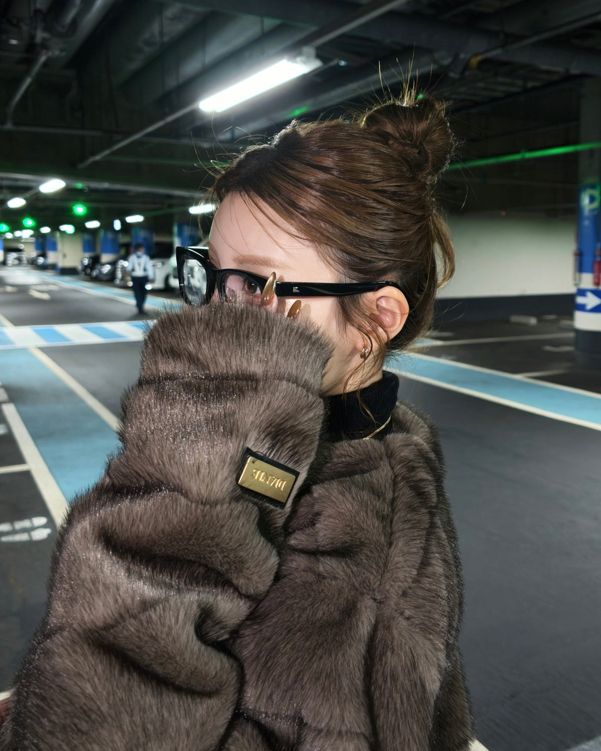 【予約】Premium eco fur switching coat(10月上旬〜11月中旬発送予定)