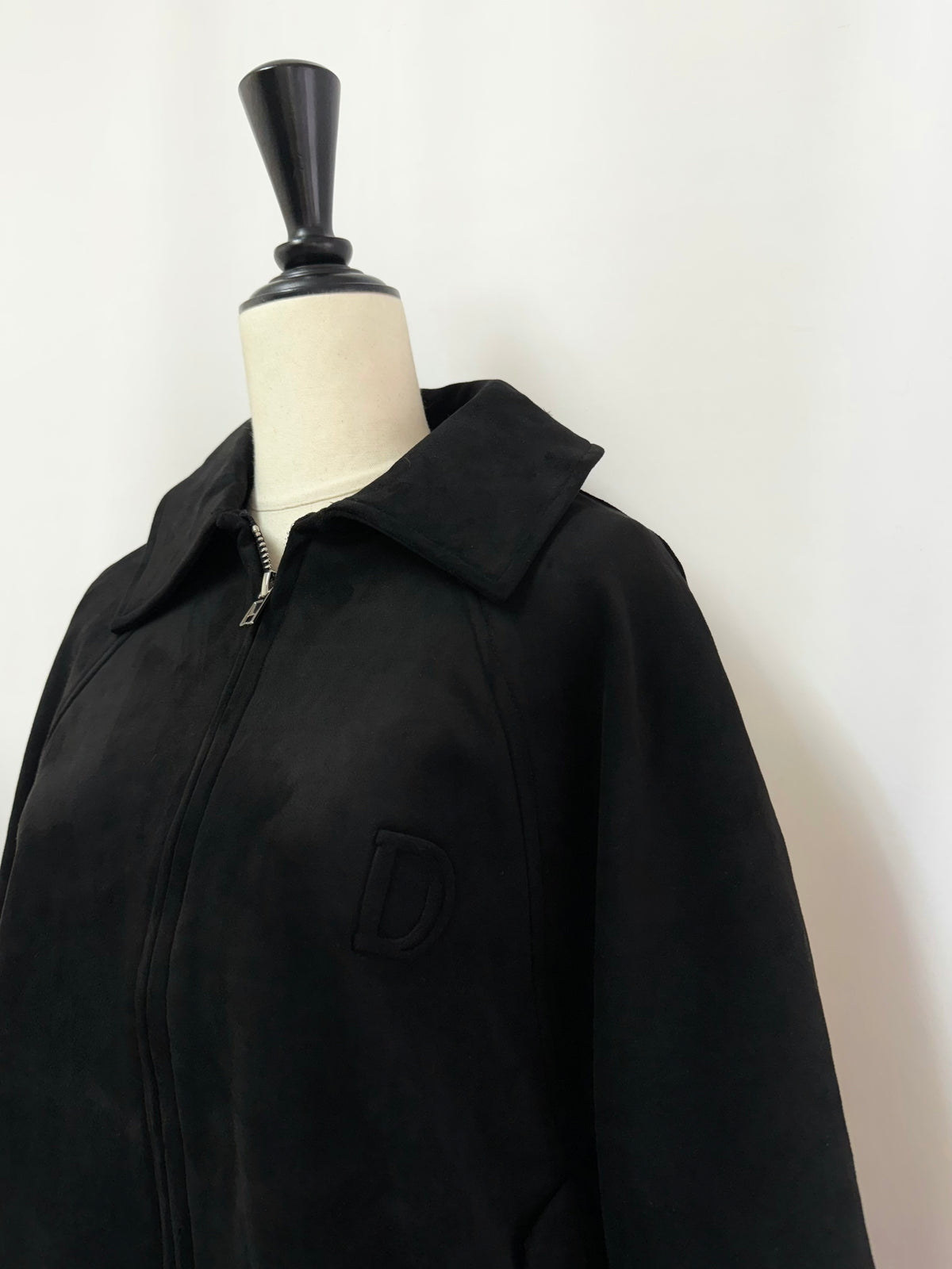 Eco suede raglan sleeves blouson(SETUP着用可)