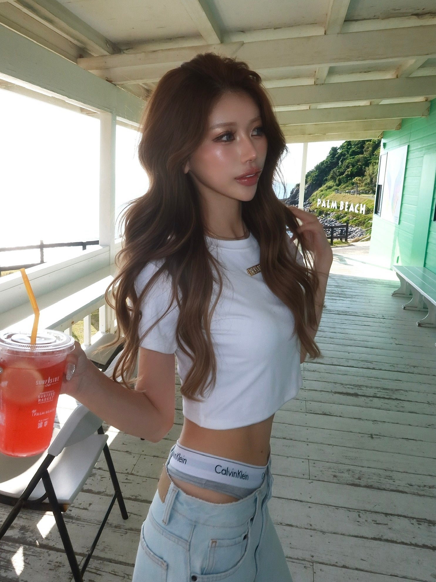 metal logo mini Tee