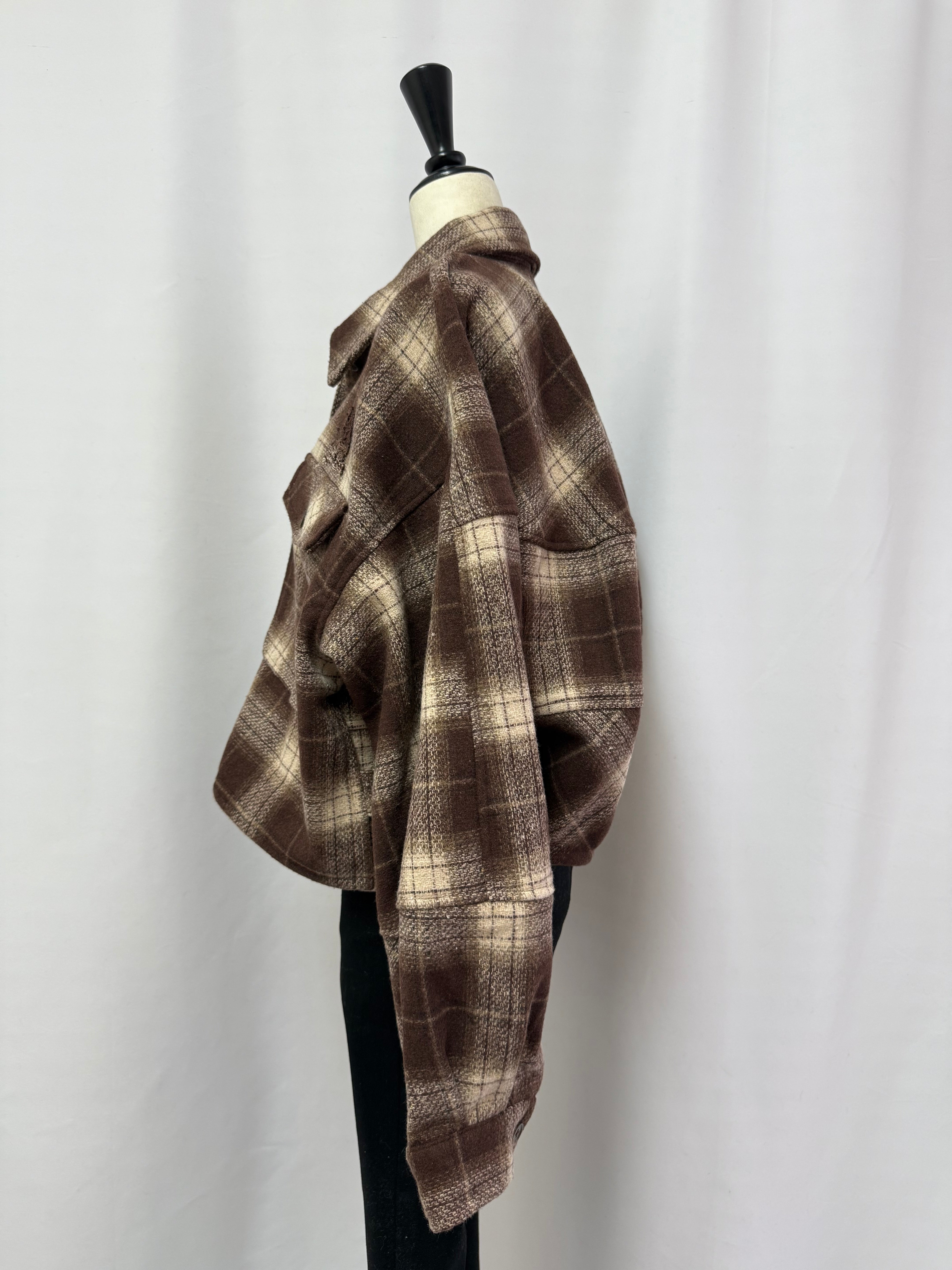 【予約】Big pocket flannel shirt/jacket(9月下旬発送予定)