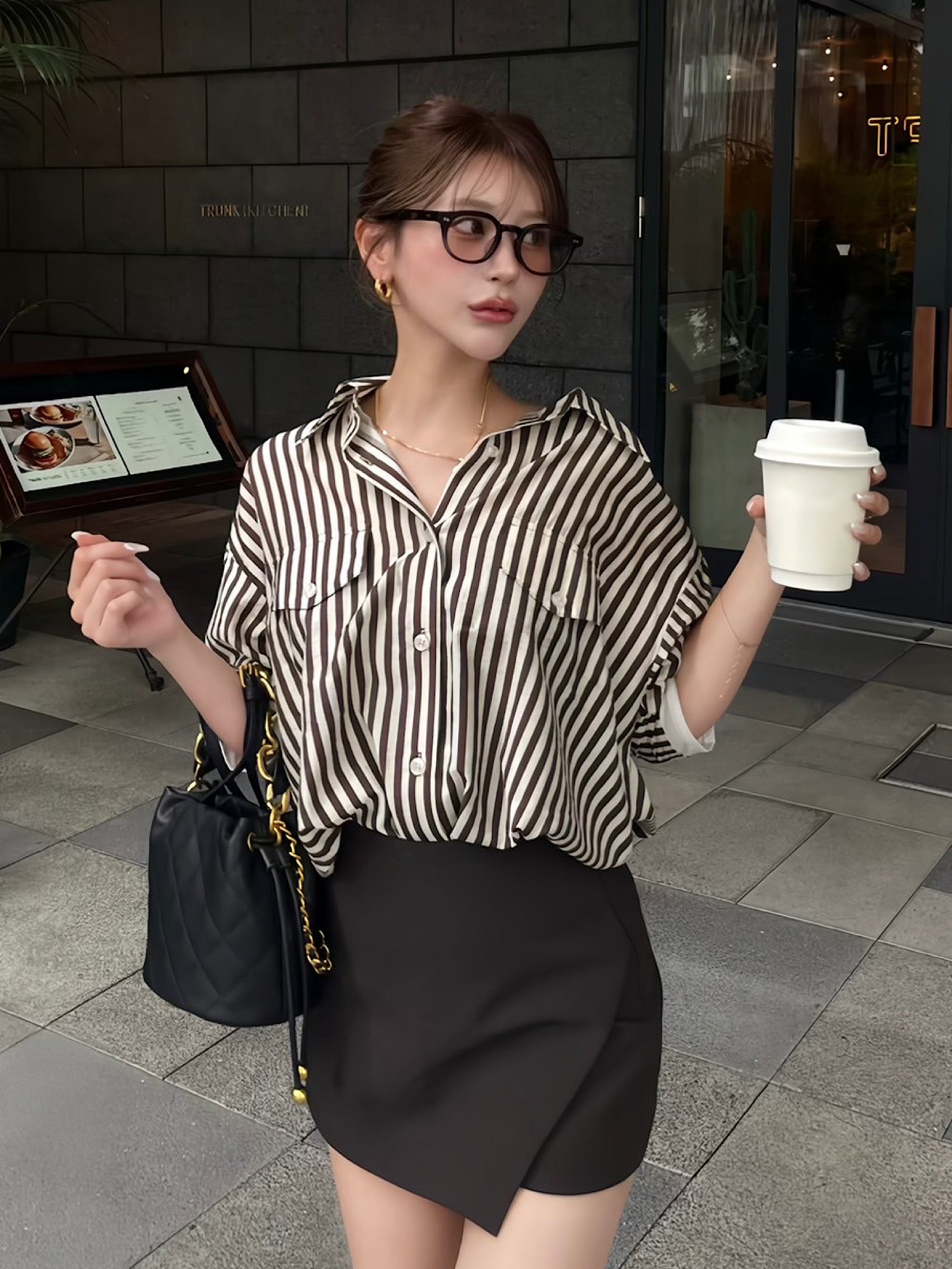 【予約】Roll sleeve loose shirts(9月上旬〜中旬発送予定)