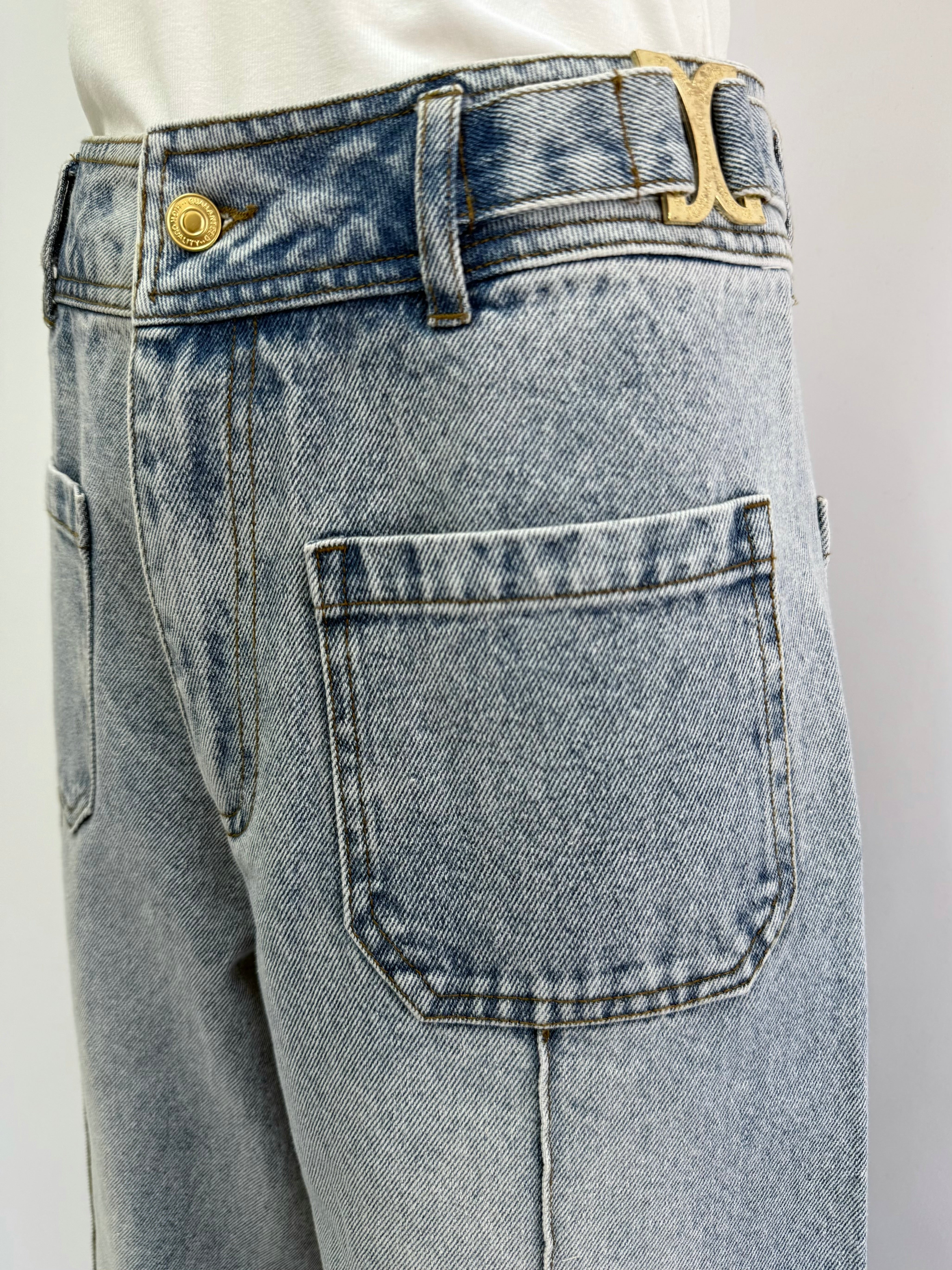 Waist design loose denim | DIANTÉ (ディアンテ)公式通販サイト