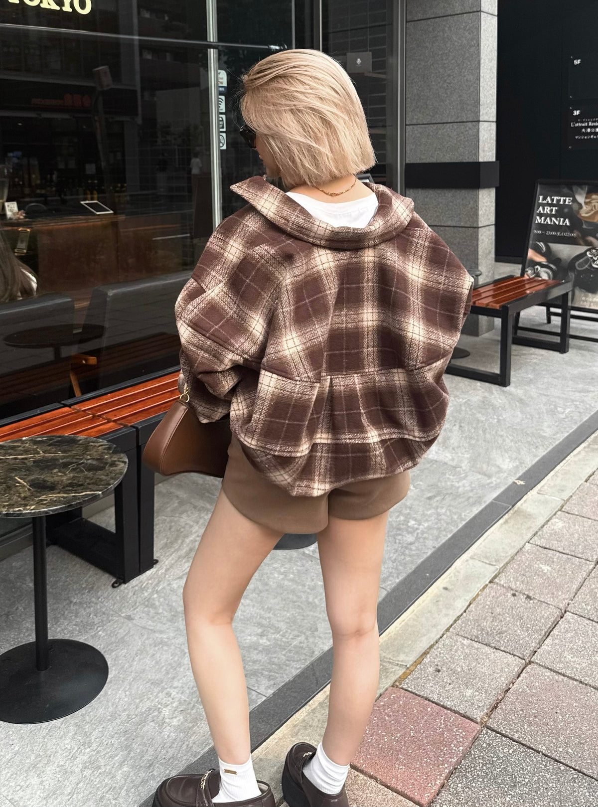 Big pocket flannel shirt/jacket