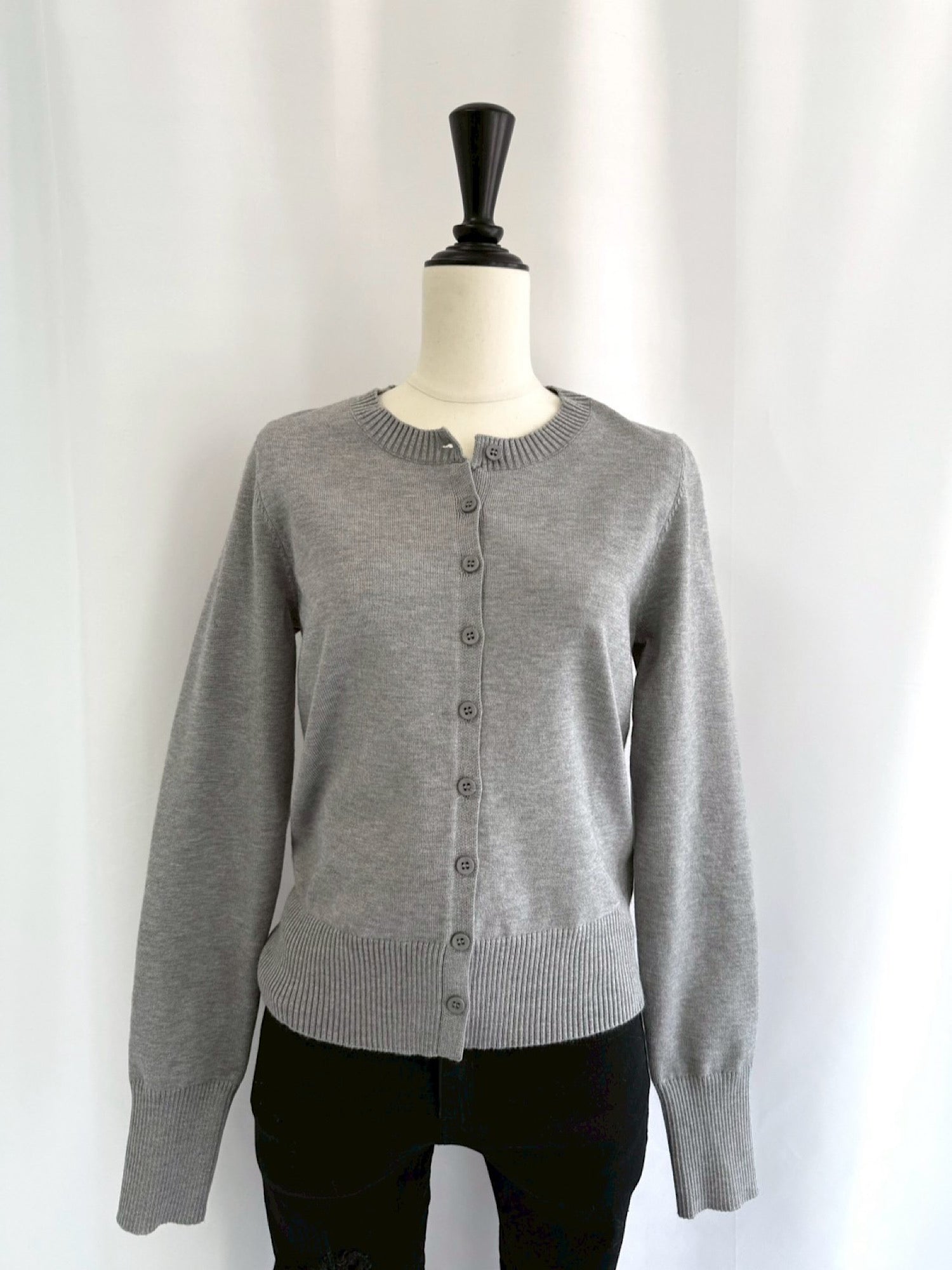 Crewneck cardigan/tops