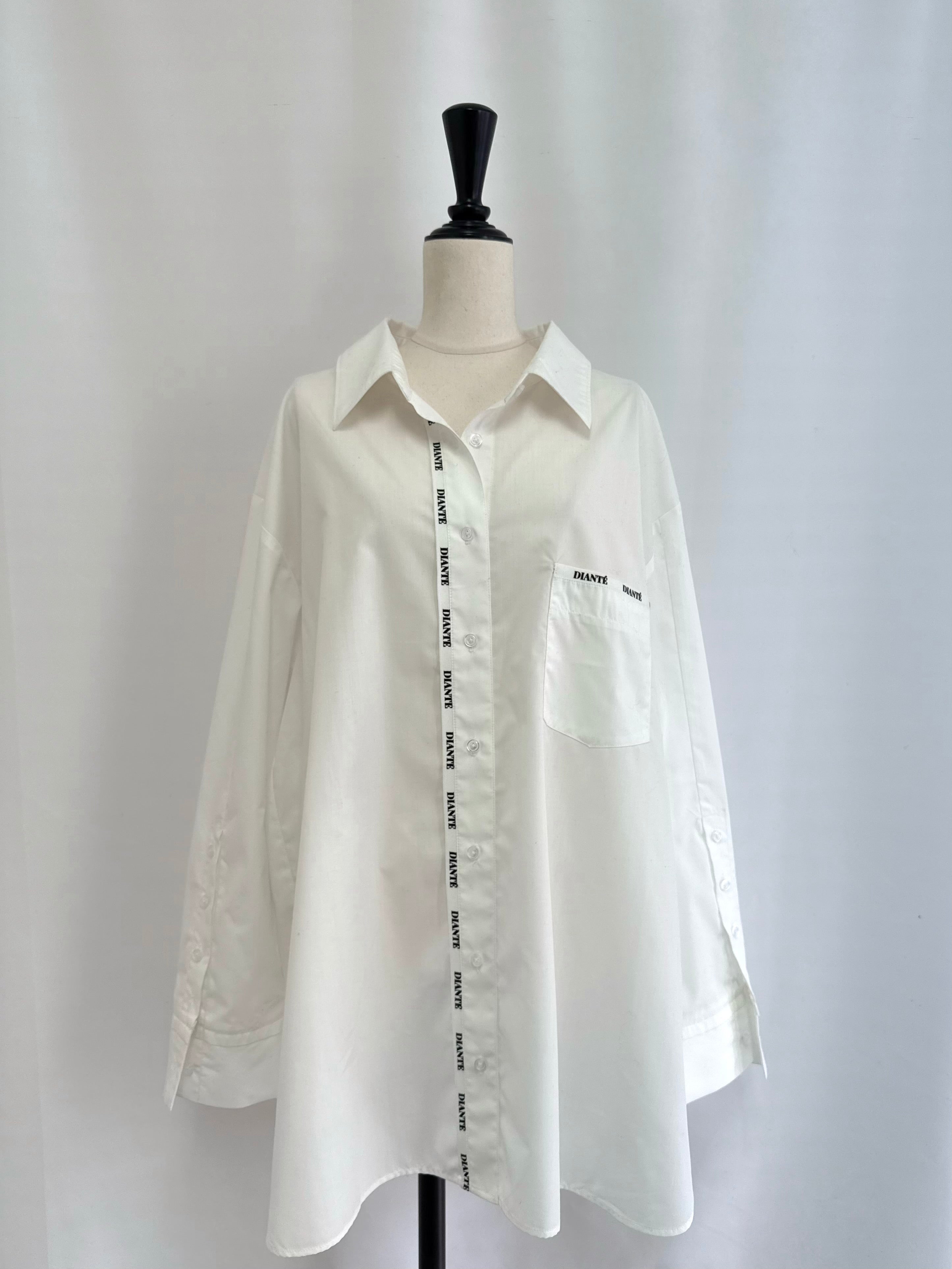 Logo tape loose shirts
