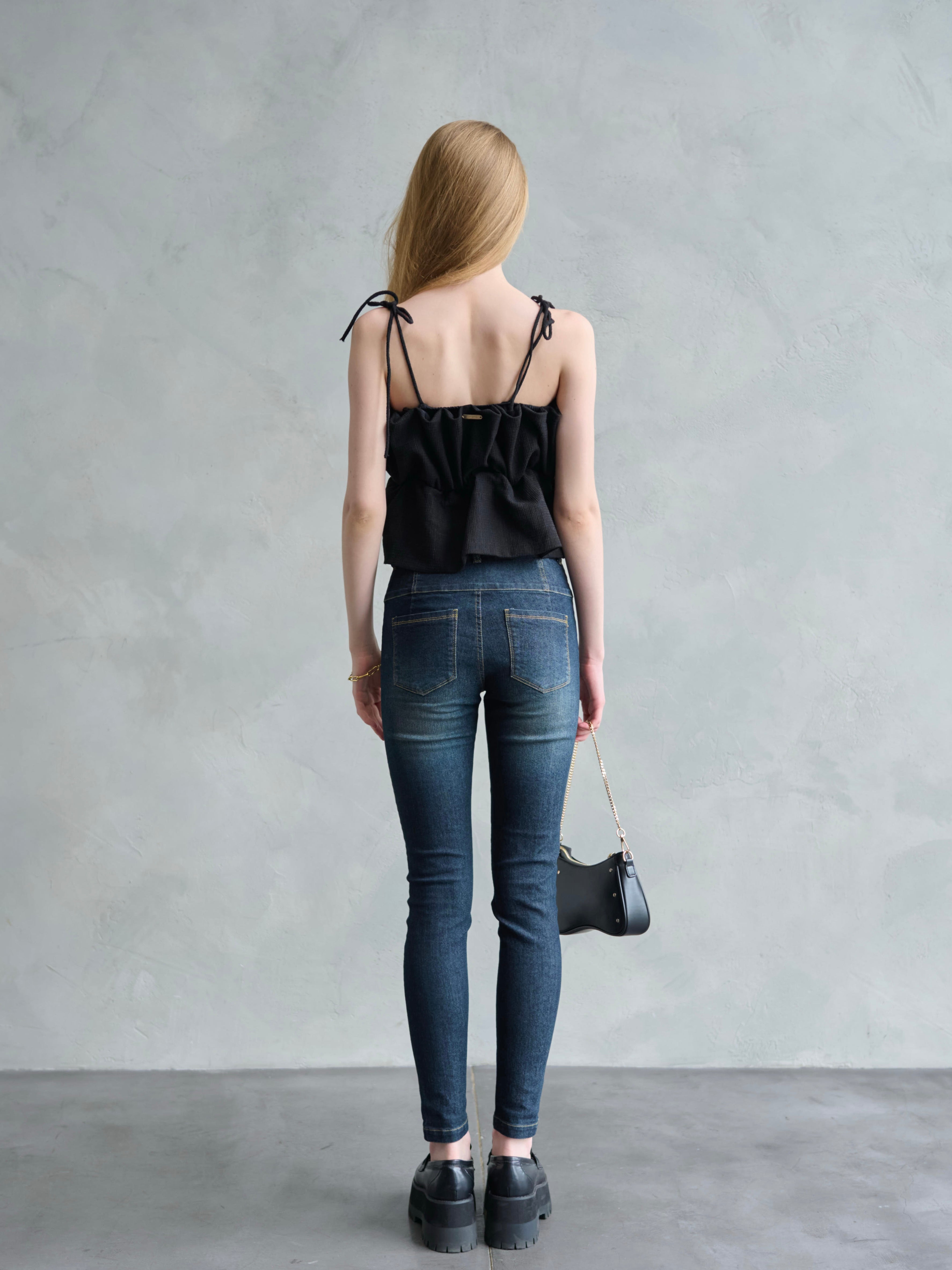 【予約】DD motif high waist skinny denim(7月下旬発送予定)