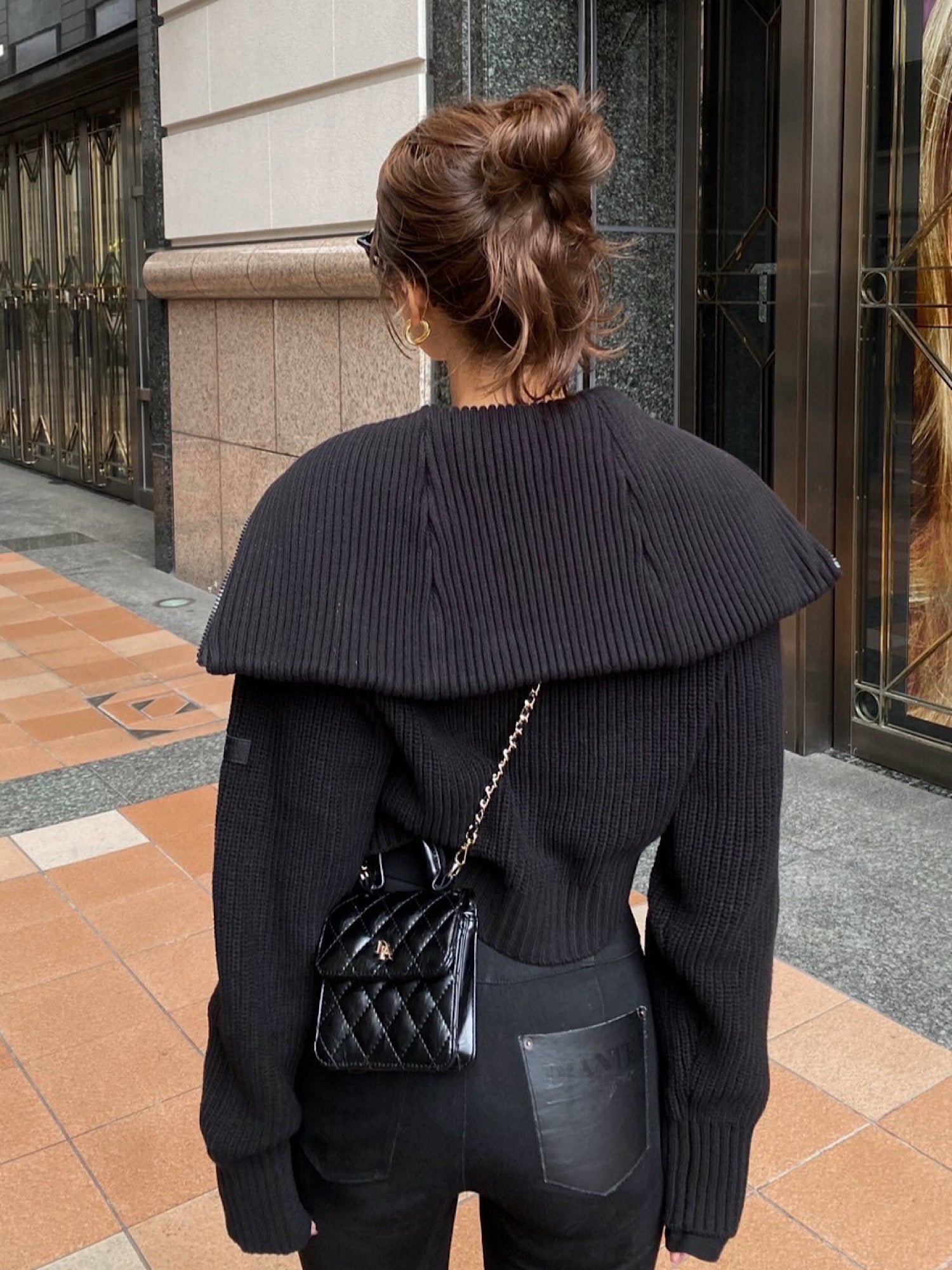 ジャケット・アウター BIG COLOR KNIT DOCKING PUFFY BLOUSON 大人気、BIG COLOR KNIT DOCKING PUFFY BLOUSON