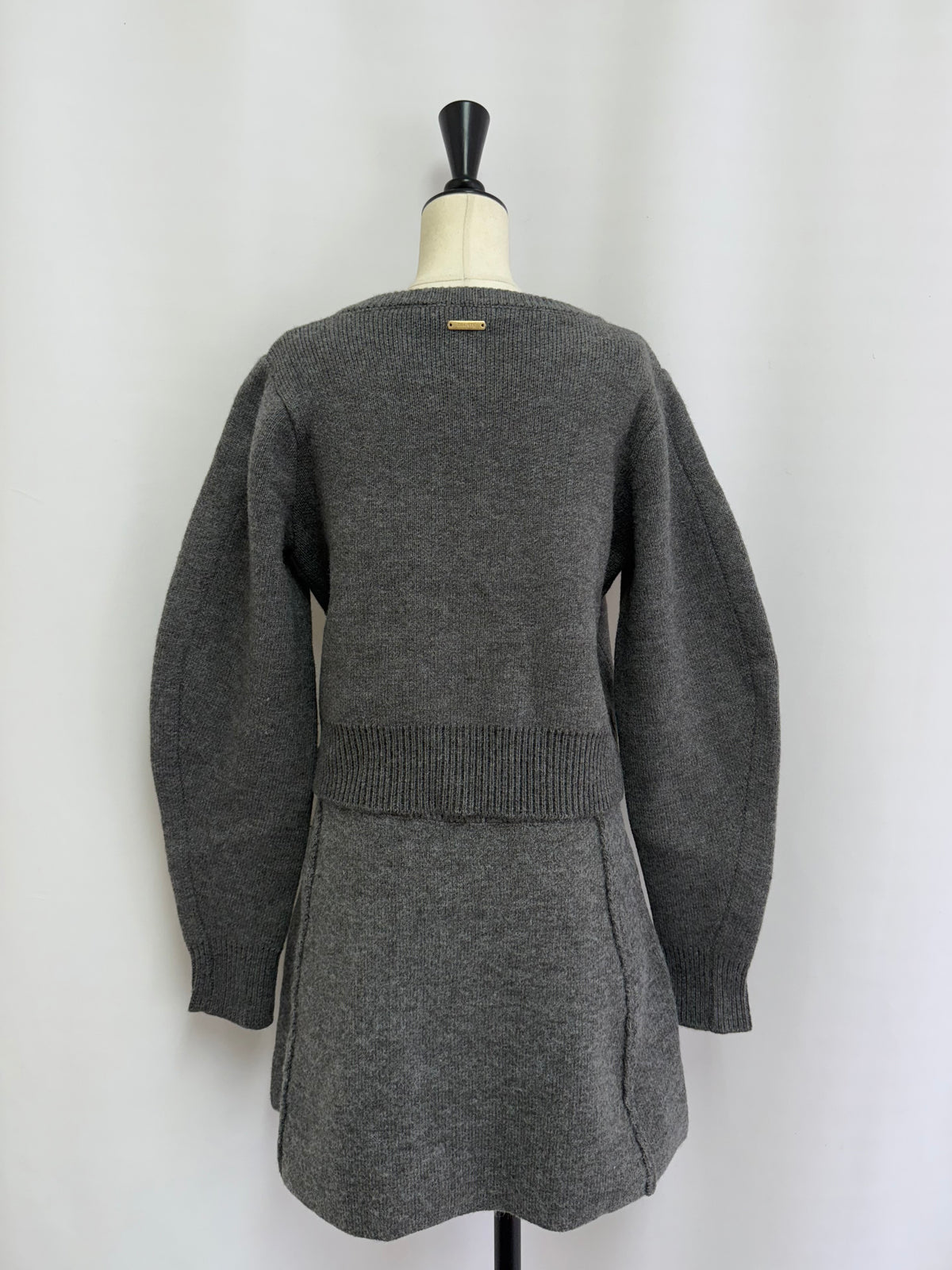 【予約】Bulky knit cardigan✕skirt SET UP(11月上旬発送予定)