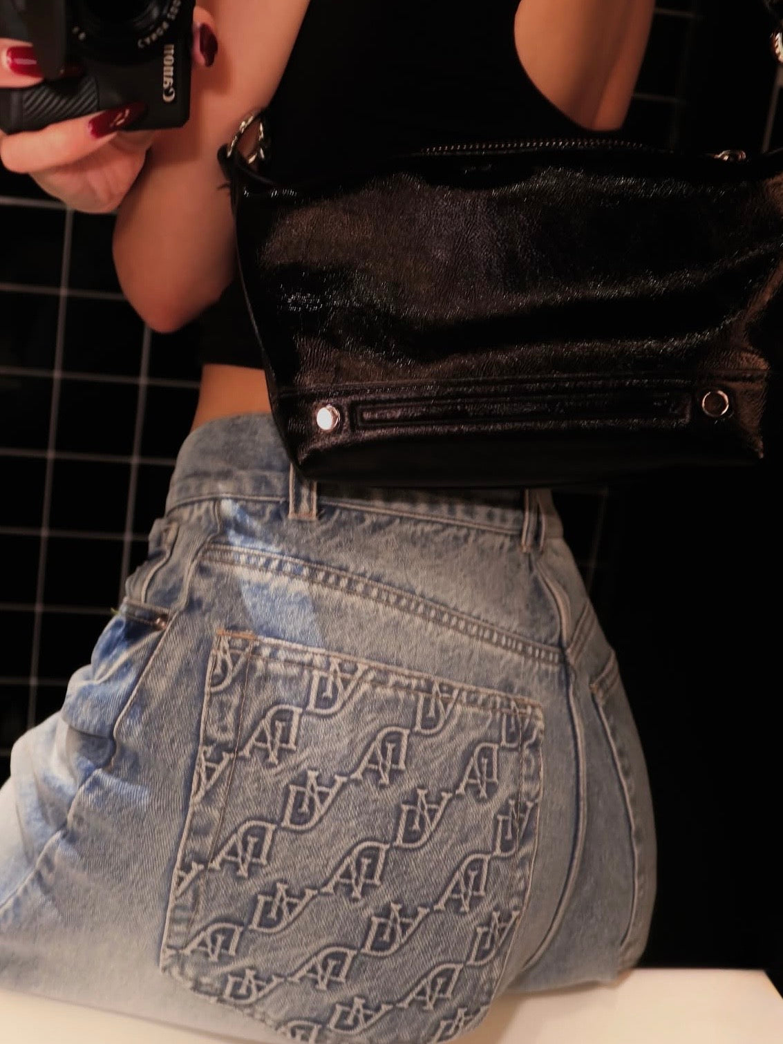 DIA pocket curve denim