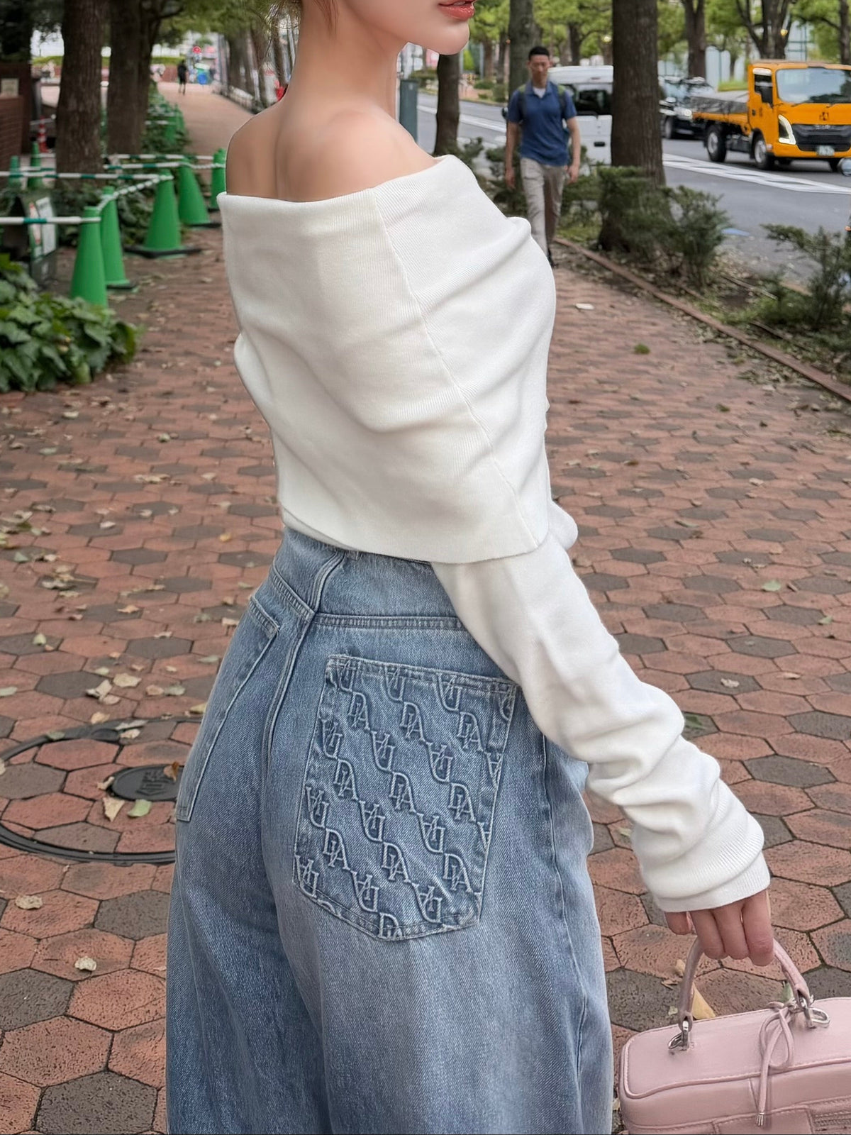 DIA pocket curve denim