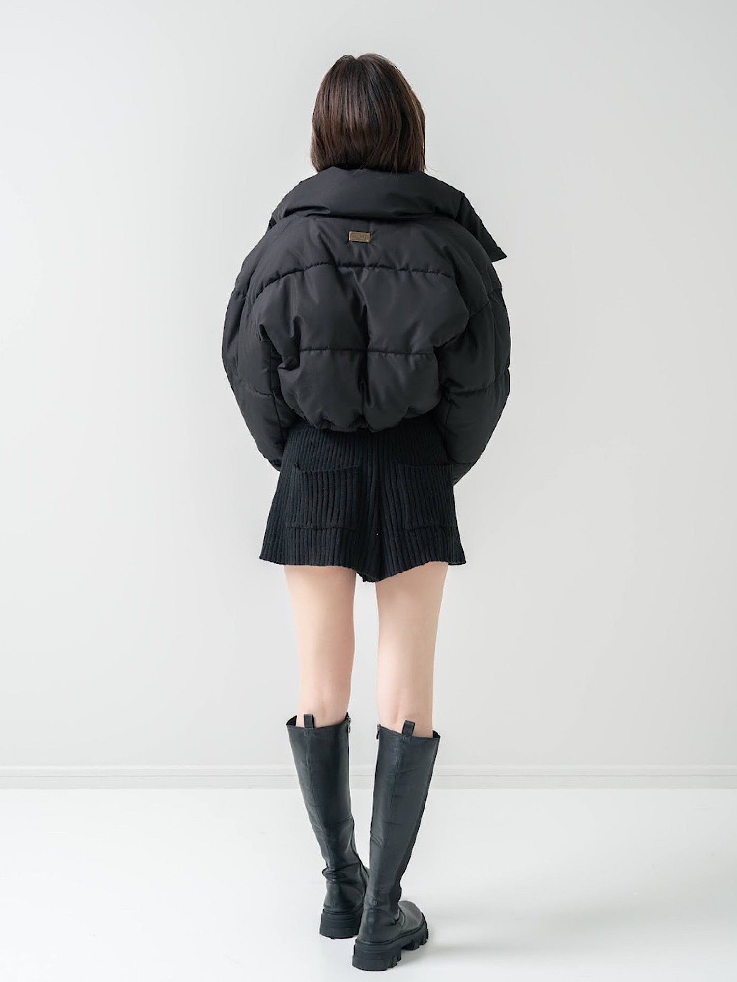 Stand neck down jacket