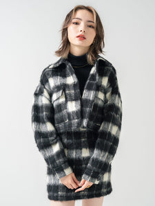 Shaggy shirt-jacket (SET UP着用可）