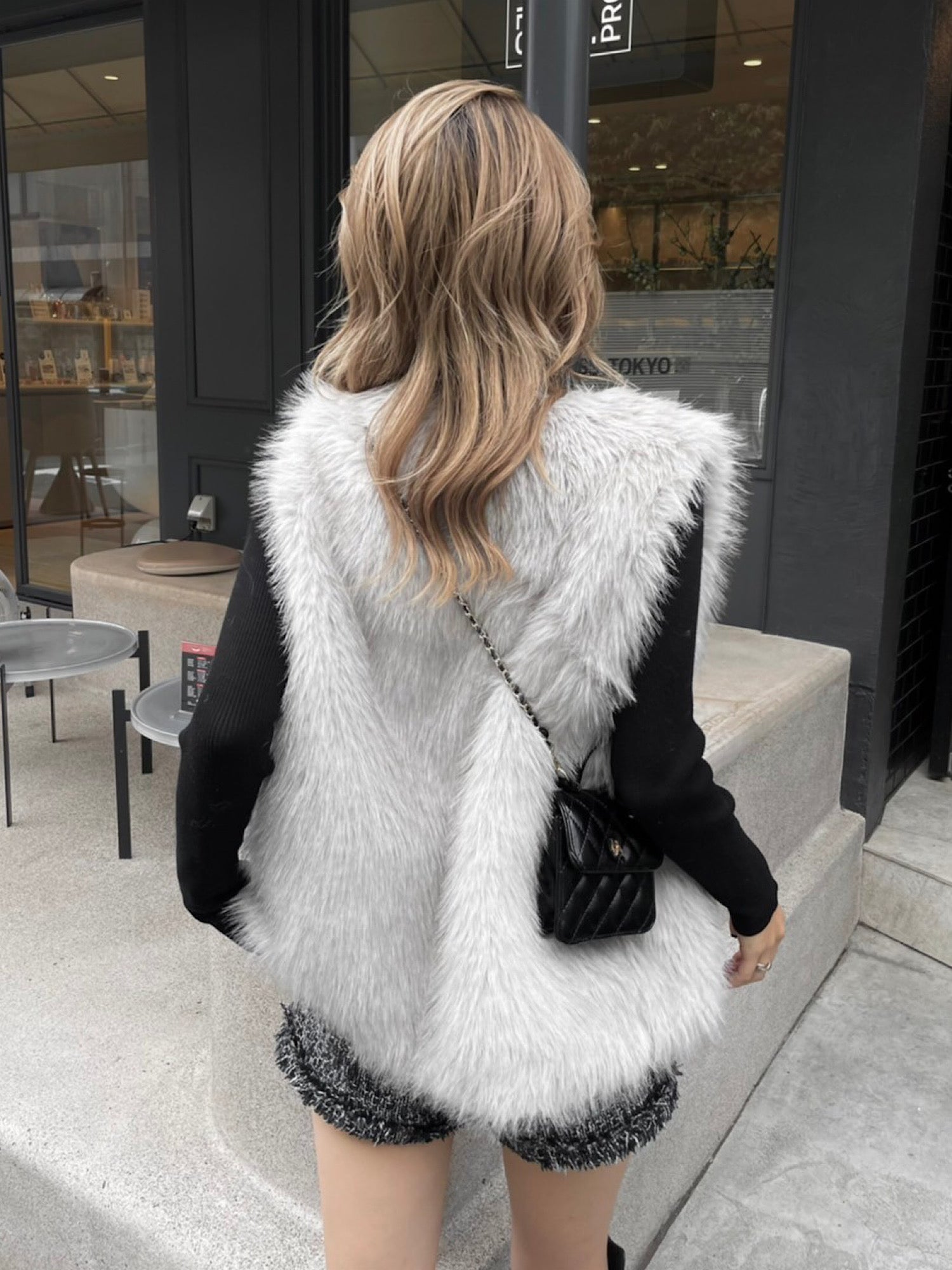 【予約】Premium eco fur vest(11月下旬〜12月上旬発送予定)