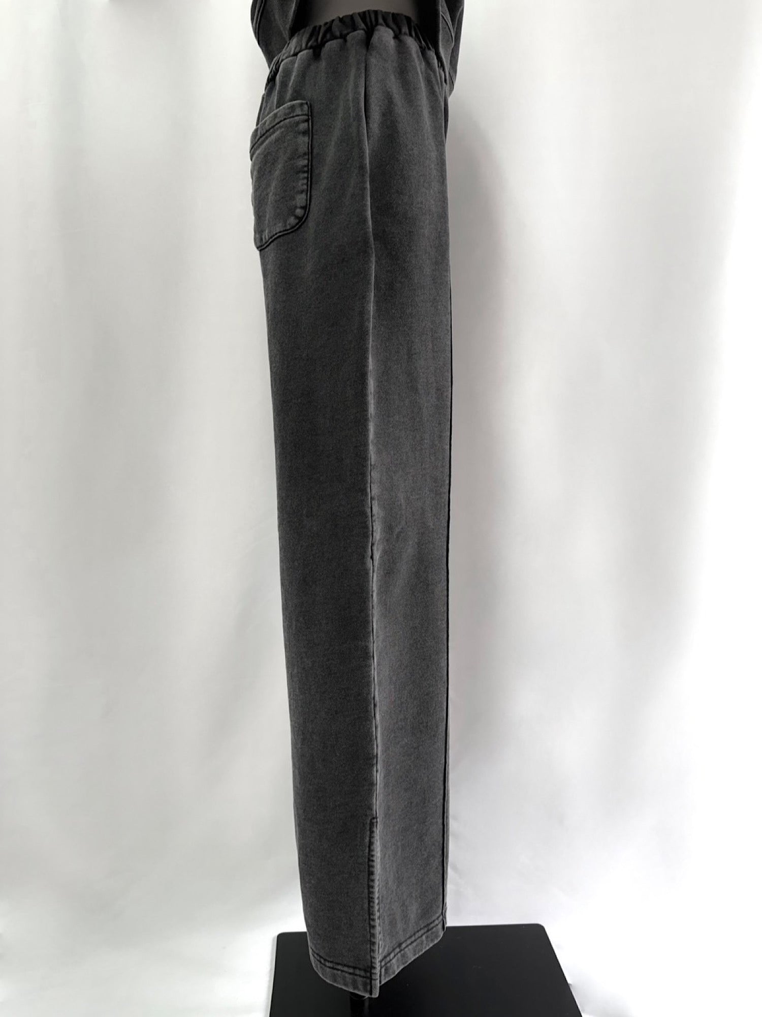 Overdye loose sweat pants